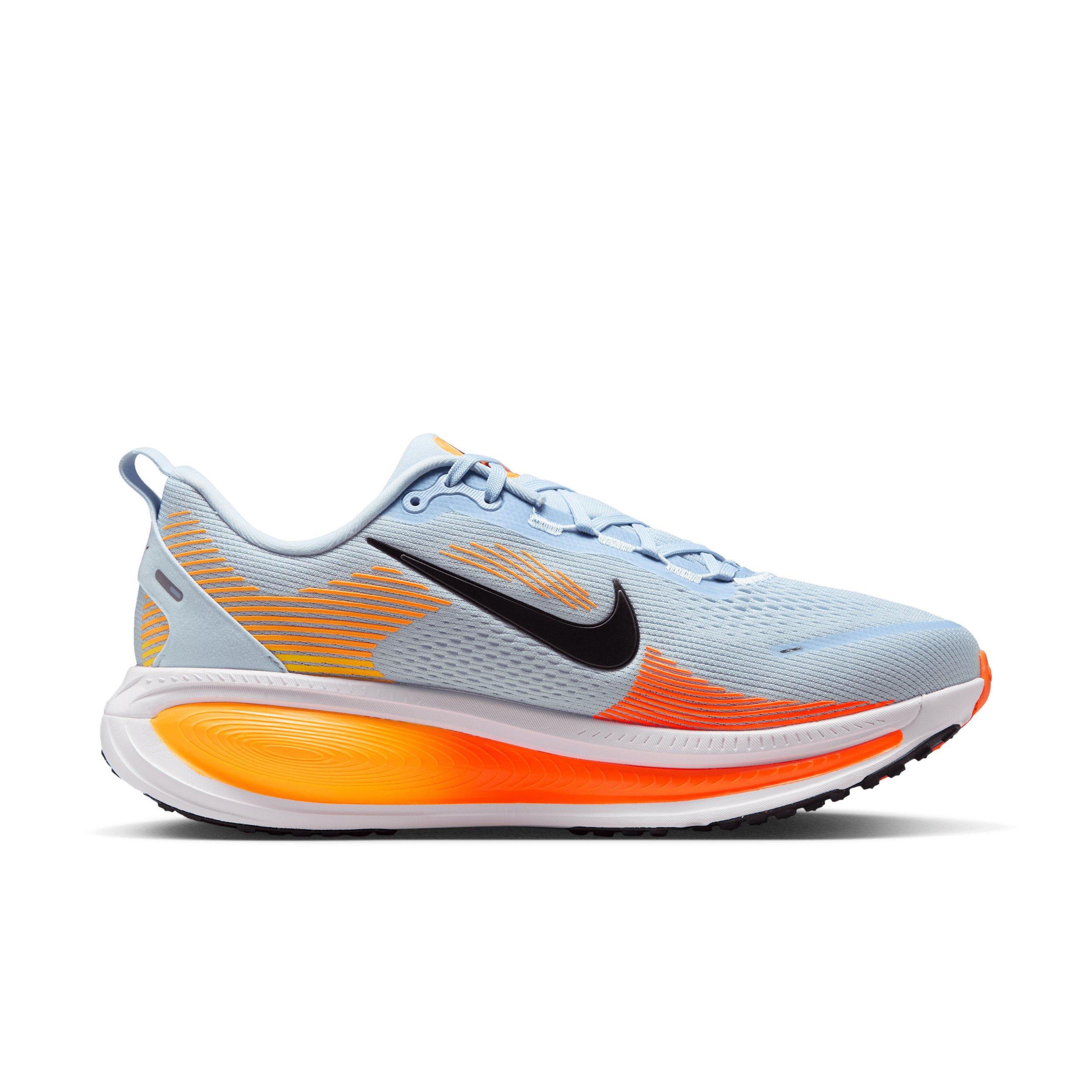Nike Vomero 18 "Hydrogen Blue/Laser Orange/Total Orange/Black" Men's Wide Running Shoe - BLUE/ORANGE/ORANGE/BLACK Thumbnail View 1