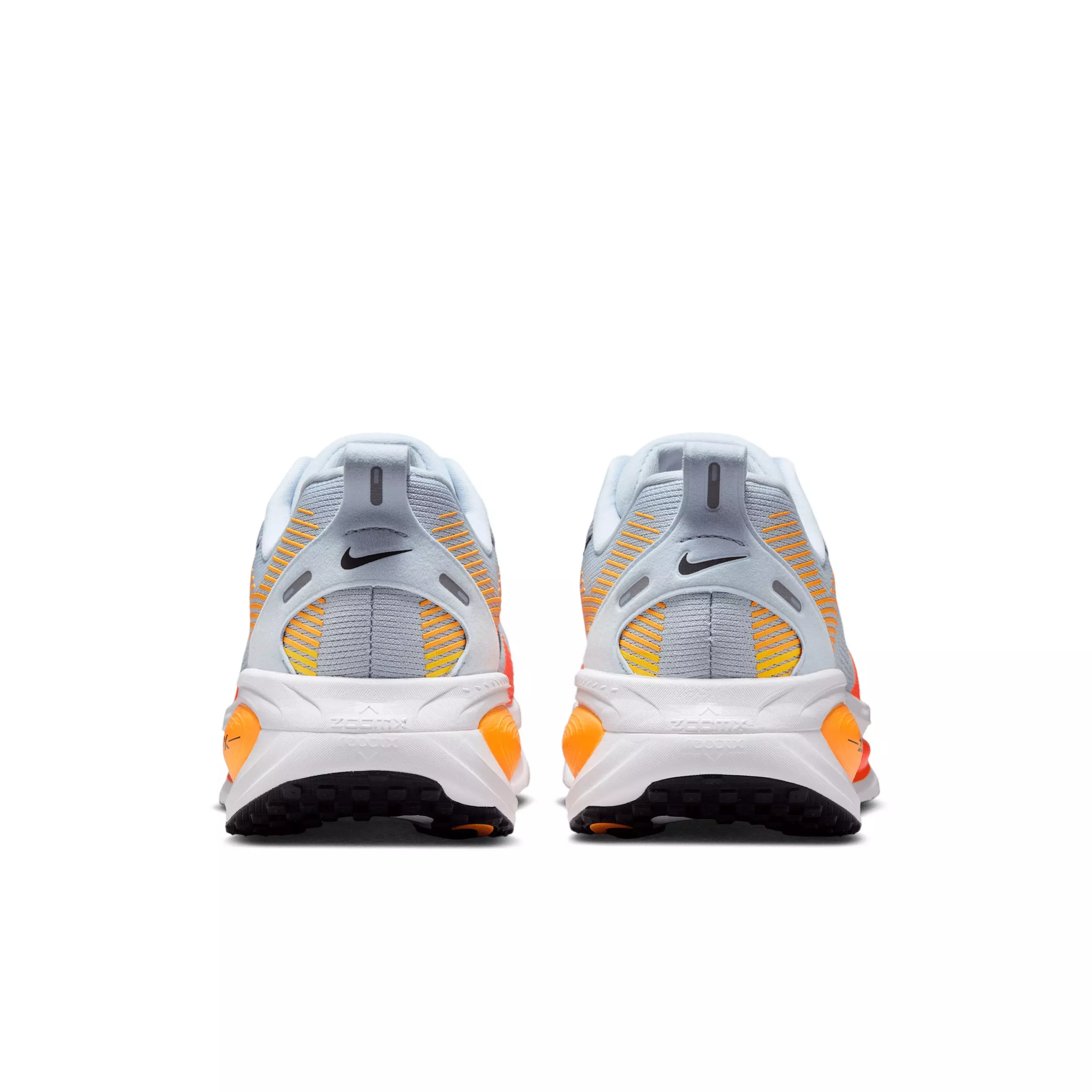 Nike Vomero 18 "Hydrogen Blue/Laser Orange/Total Orange/Black" Men's Wide Running Shoe - BLUE/ORANGE/ORANGE/BLACK