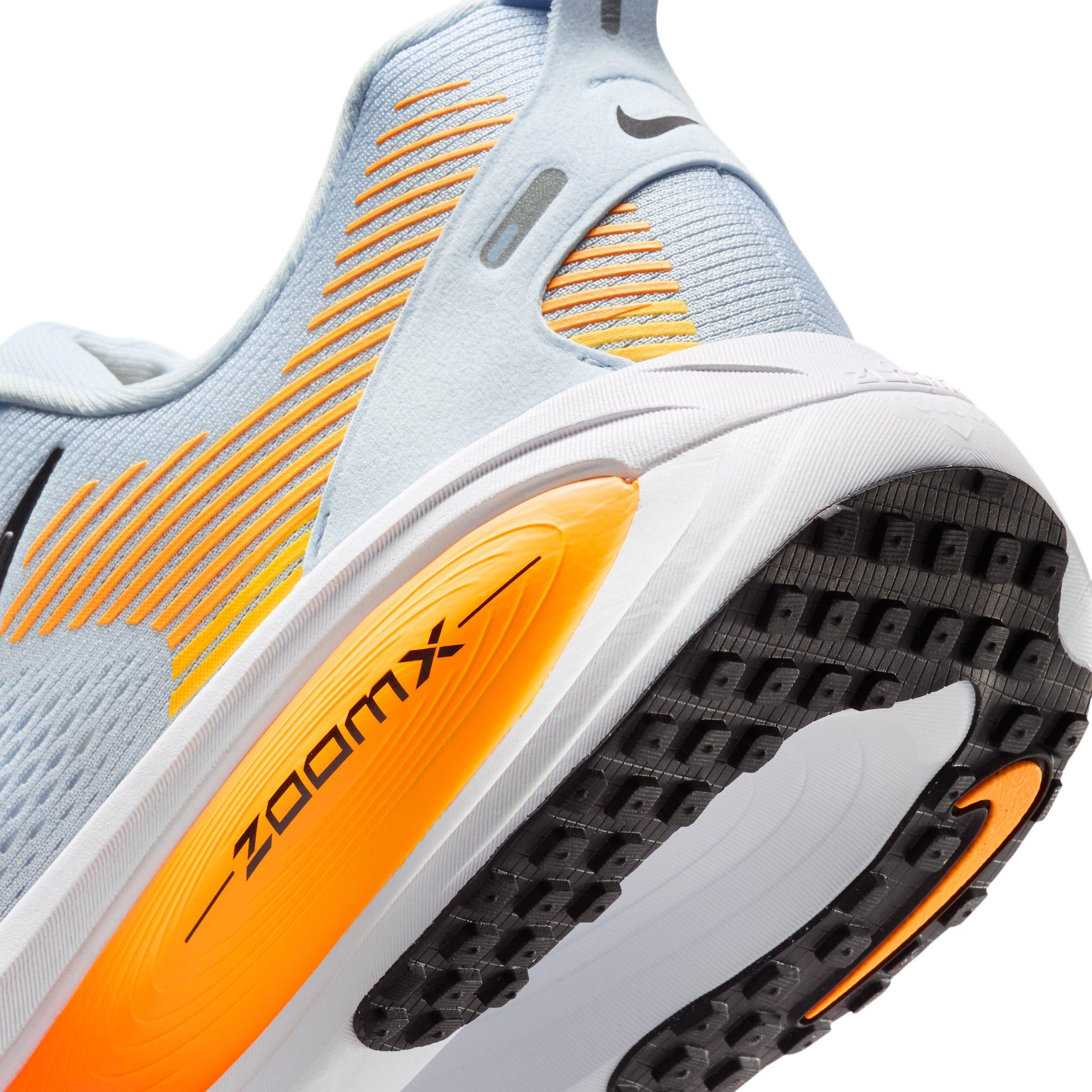 Nike Vomero 18 "Hydrogen Blue/Laser Orange/Total Orange/Black" Men's Wide Running Shoe - BLUE/ORANGE/ORANGE/BLACK Thumbnail View 8