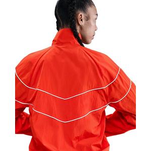 Nike Women's Windrunner Loose UV Woven Full-Zip Jacket -Red
