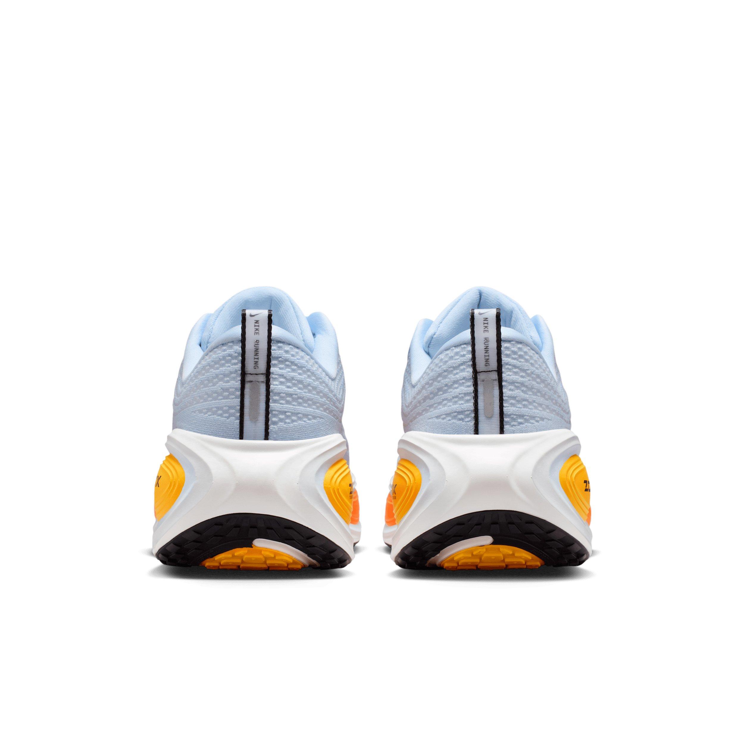 Nike Vomero Plus "Hydrogen Blue/White/Total Orange/Black" Men's Wide Running Shoe - BLUE/WHITE/ORANGE/BLACK Thumbnail View 5