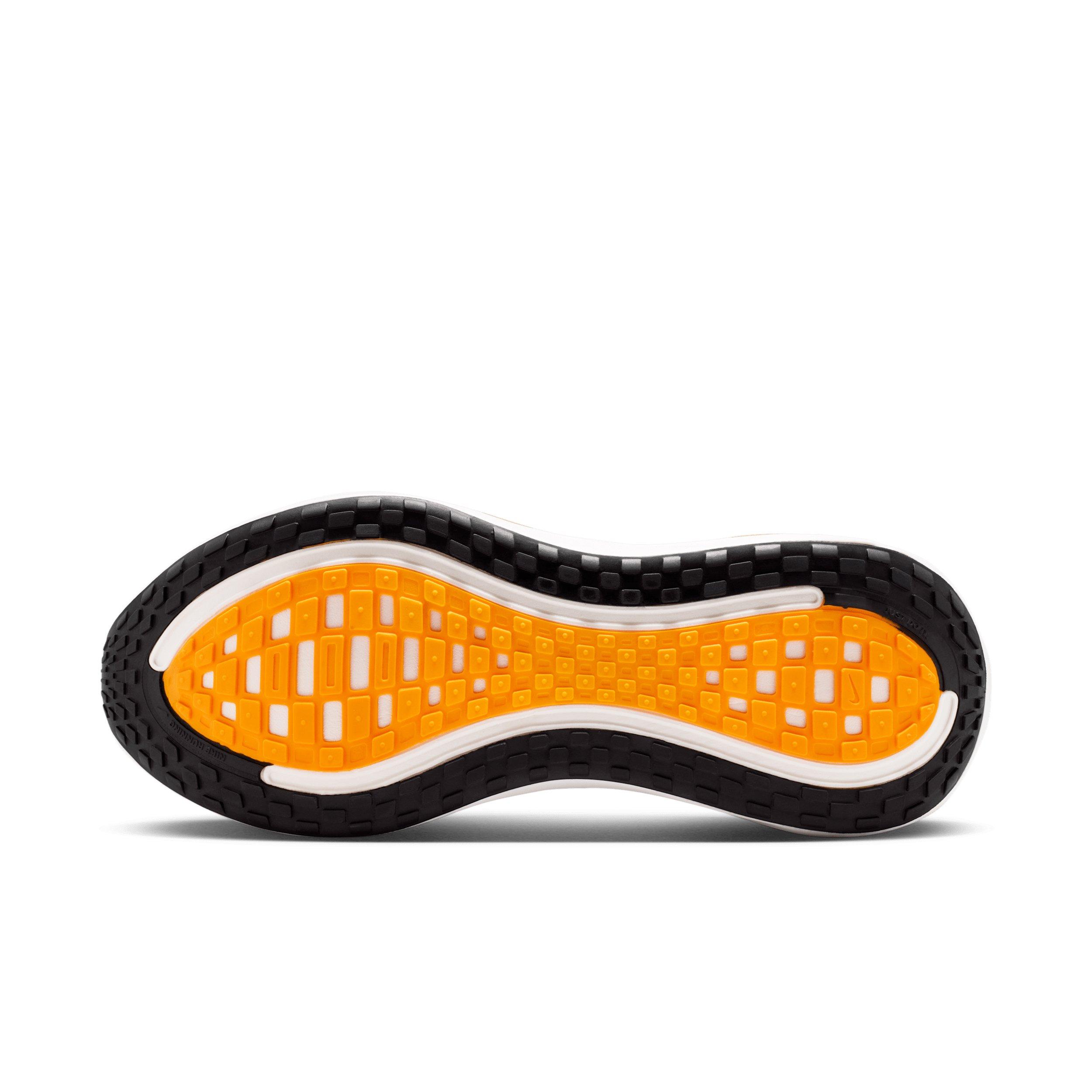 Nike Vomero Plus "Hydrogen Blue/White/Total Orange/Black" Men's Wide Running Shoe - BLUE/WHITE/ORANGE/BLACK Thumbnail View 6