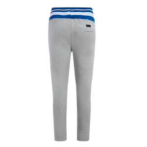 Pro Standard Men's MLB Los Angeles Dodgers Mashup Rib Sweatpants -Grey/Blue
