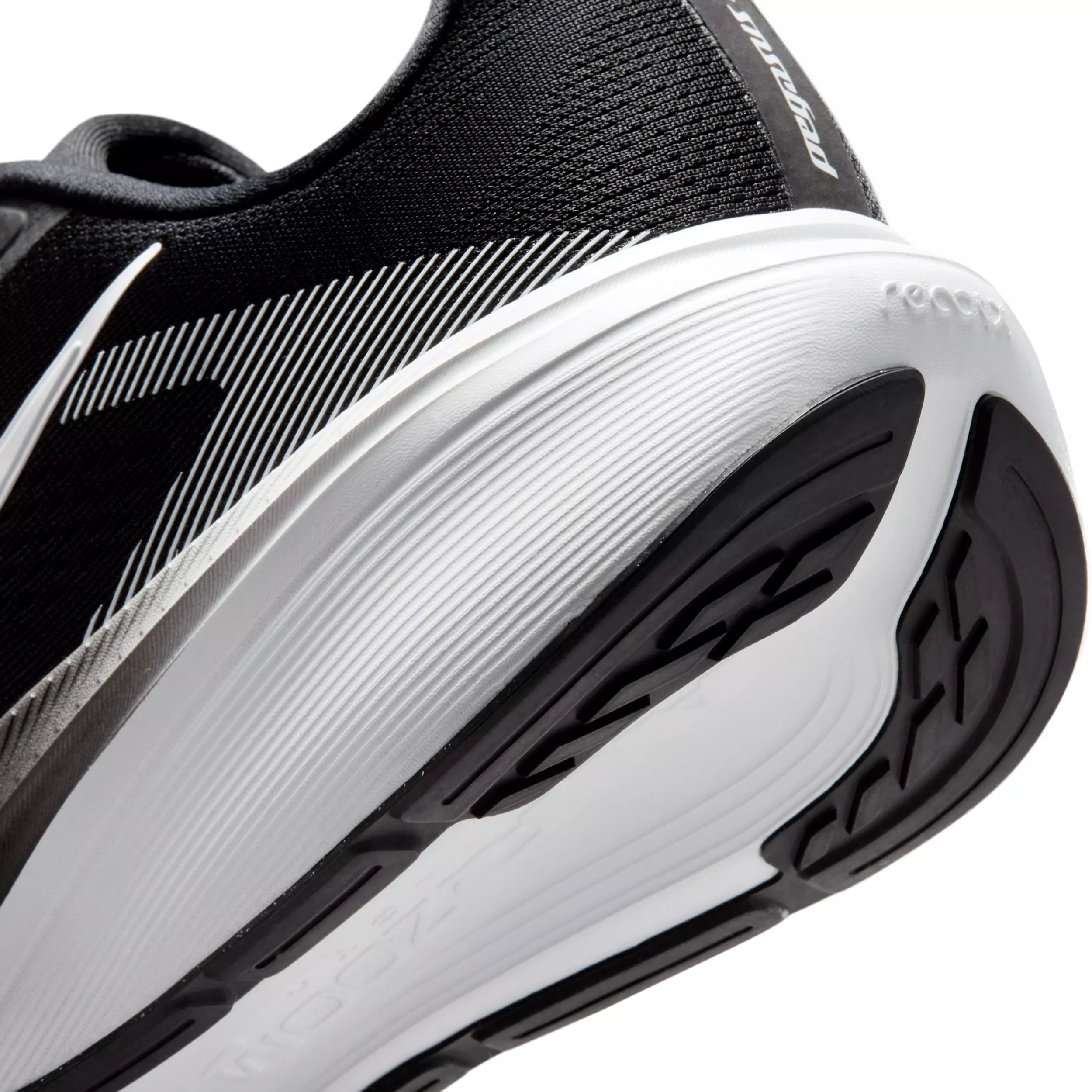Nike Pegasus 42 "Black/Photon Dust/White" Men's Wide Running Shoe - BLACK/DUST/WHITE