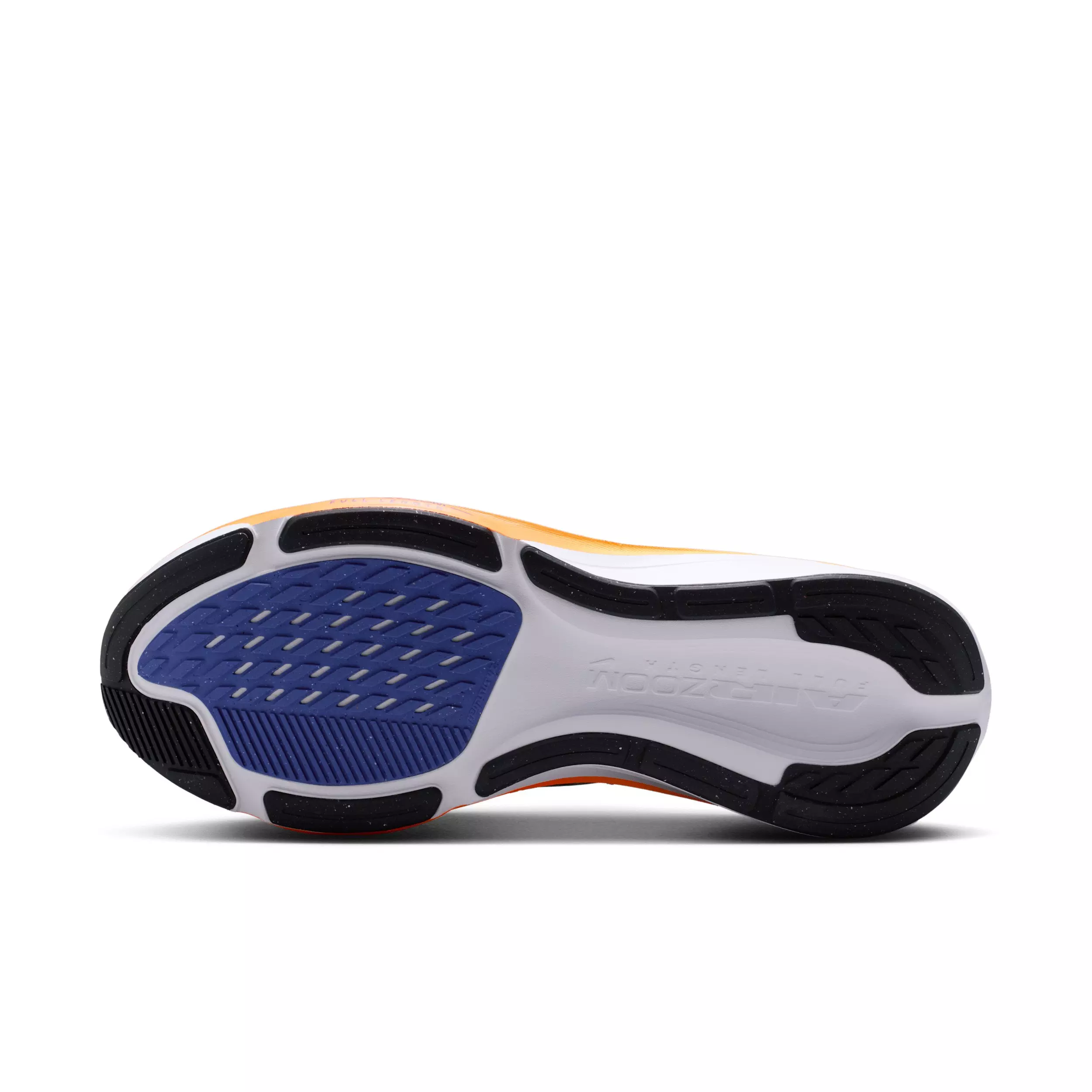 Nike Pegasus 42 "White/Lapis/Total Orange/Metallic Silver" Men's Wide Running Shoe - WHITE/LAPIS/ORANGE/SILVER