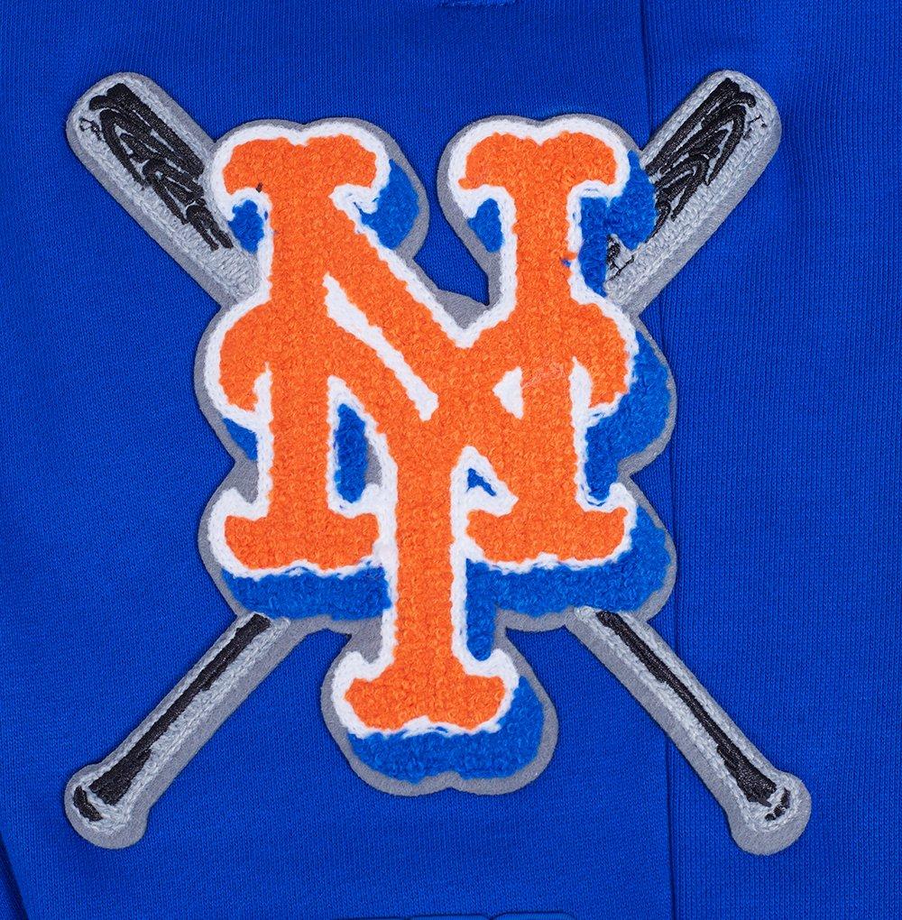 Pro Standard Men's MLB New York Mets Mashup Rib Sweatpants - Royal/Orange - ROYAL/ORANGE Thumbnail View 5