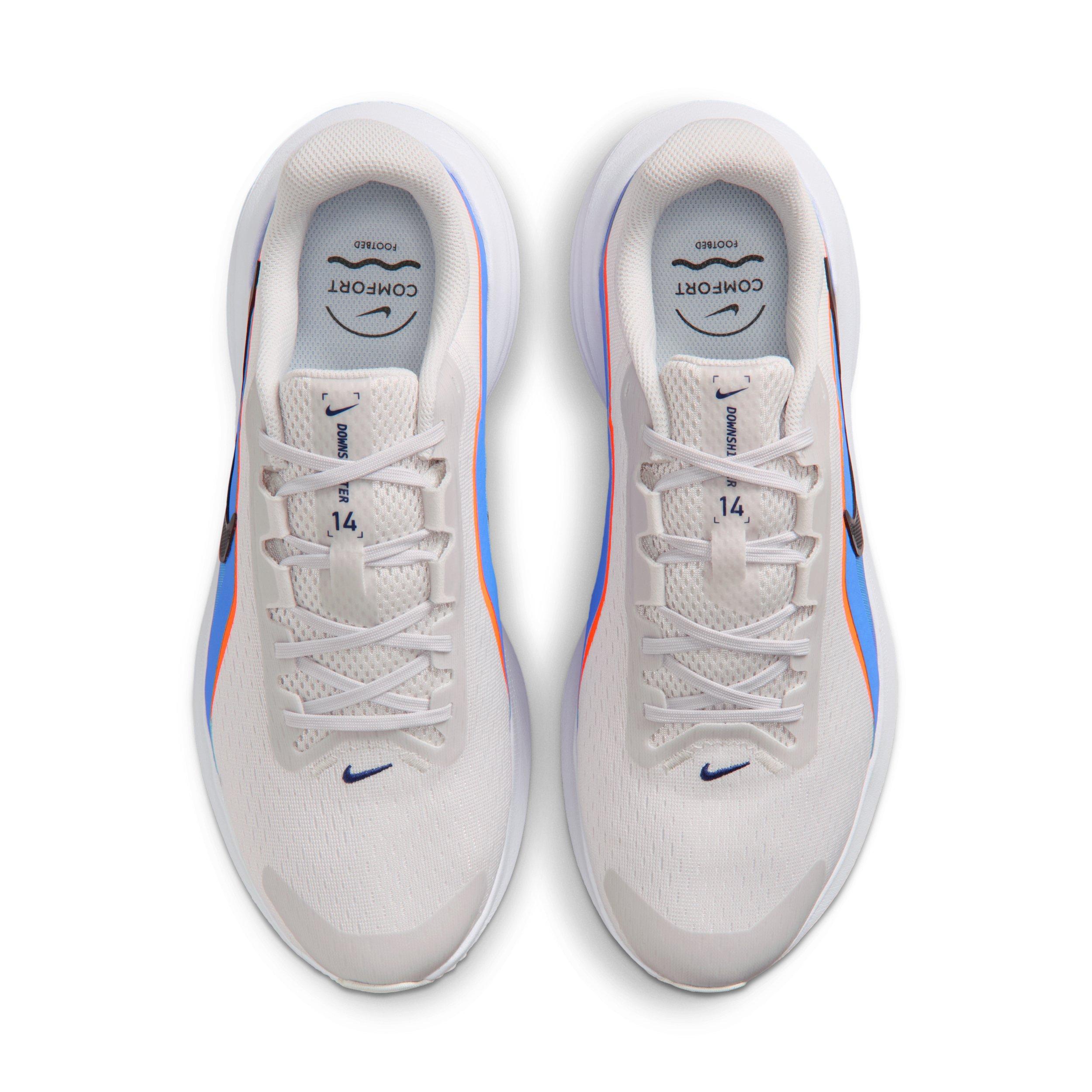 Nike Downshifter 14 "Platinum Tint/Black/White/Off Noir" Men's Wide Running Shoe - PLATINUM/BLACK/WHITE/OFF NOIR Thumbnail View 4