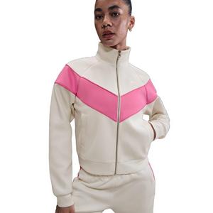 Nike Women's Sportswear Windrunner Knit Jacket -Sail/Pink