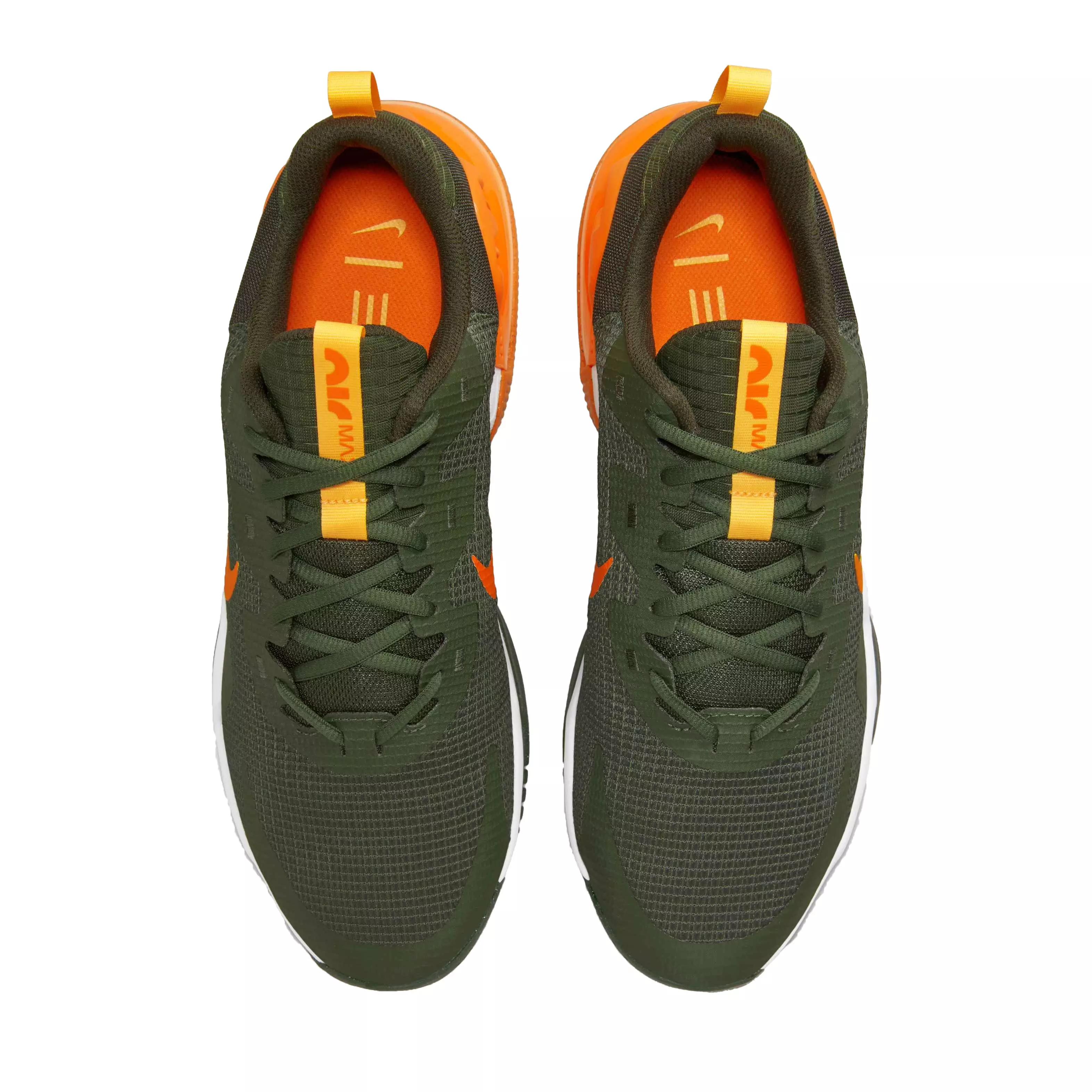 Nike Air Max Alpha Trainer 5 "Cargo Khaki/Safety Orange/Sequoia" Men's Training Shoe - BROWN