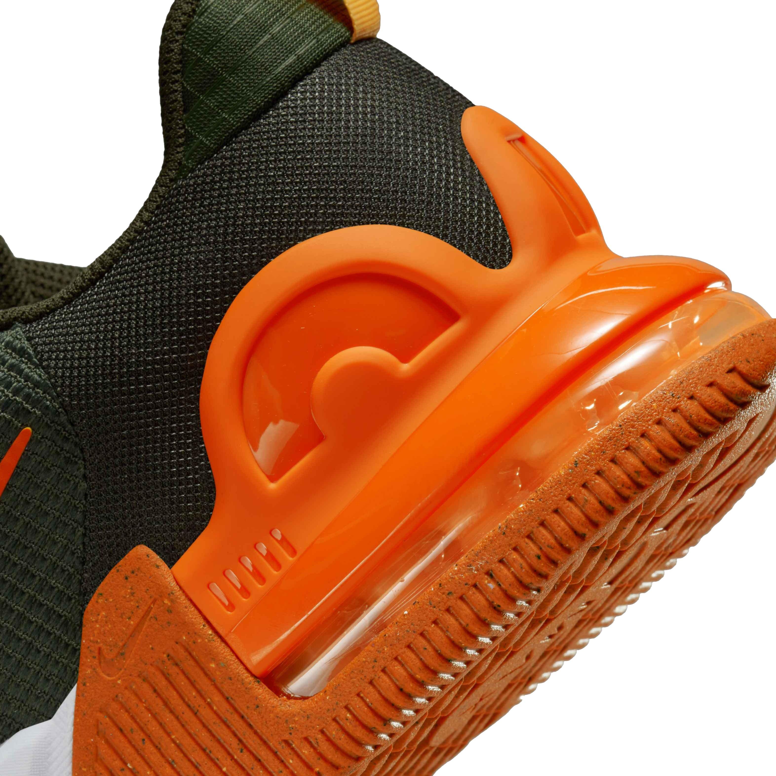 Nike Air Max Alpha Trainer 5 "Cargo Khaki/Safety Orange/Sequoia" Men's Training Shoe - BROWN Thumbnail View 8