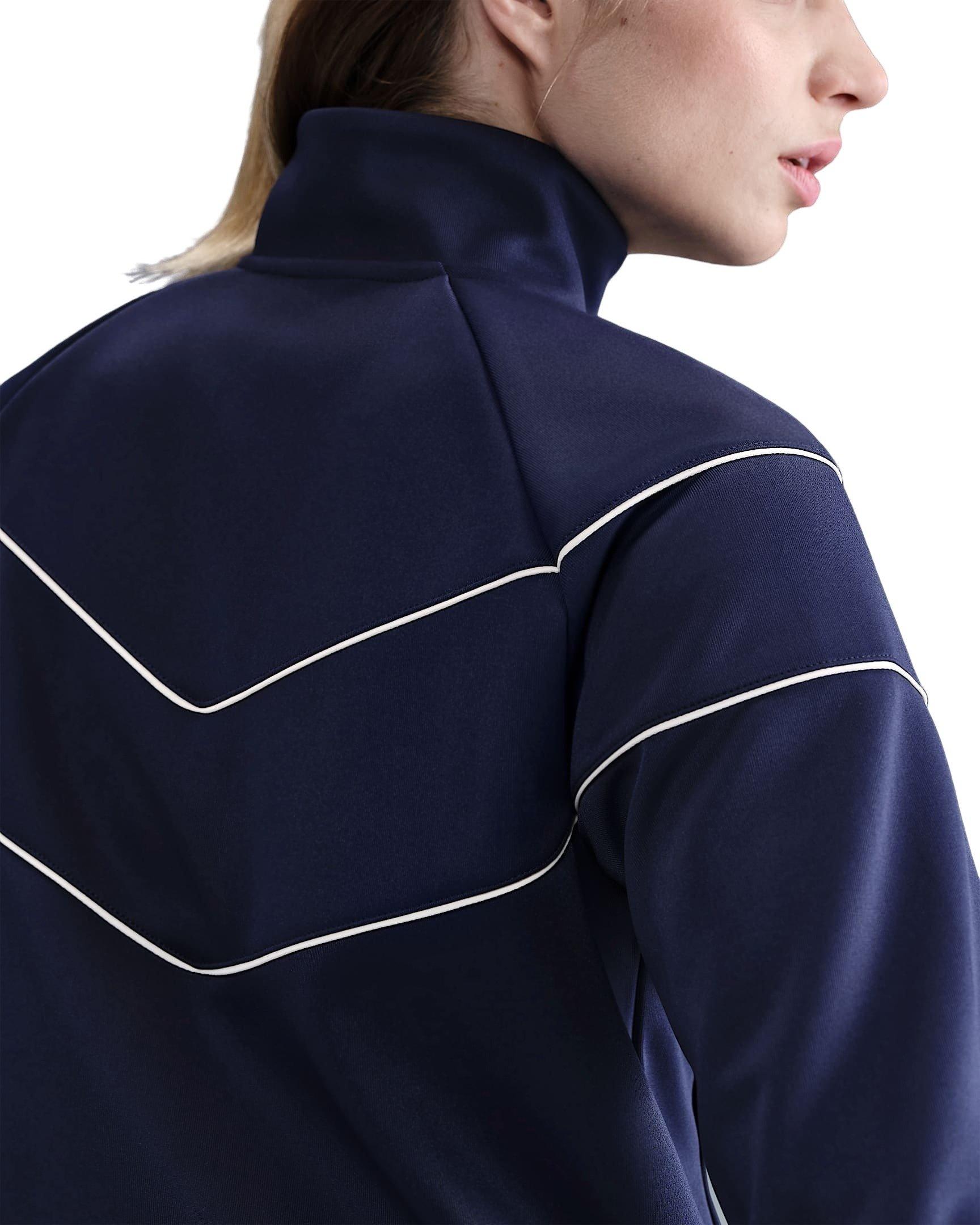 Nike Women's Sportswear Windrunner Knit Jacket -Navy - NAVY Thumbnail View 2