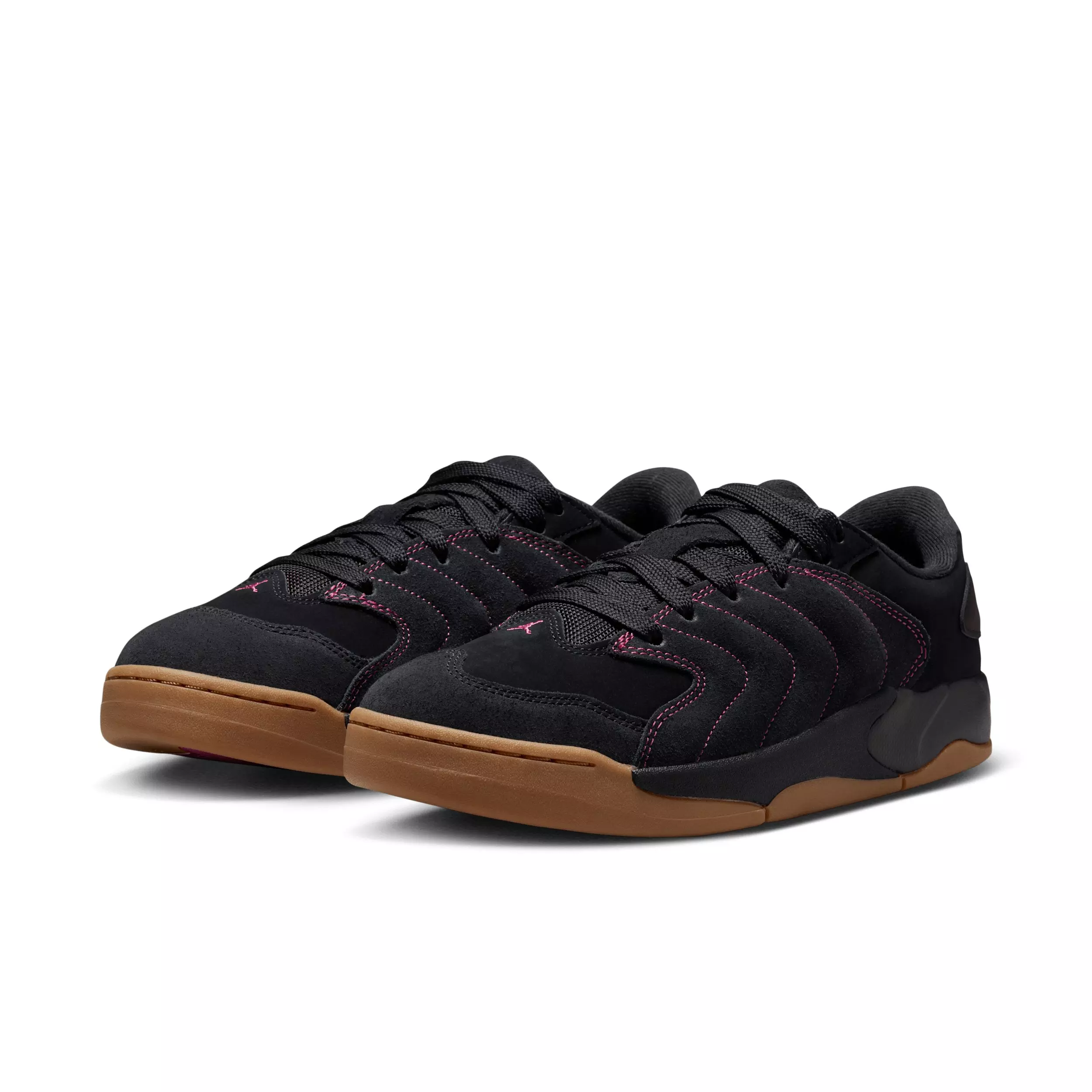 Jordan Session "Black/Pinksicle/Gum Medium Brown/Sweet Beet" Men's Shoe - BLACK/PINKSICLE/MD BROWN/BEET