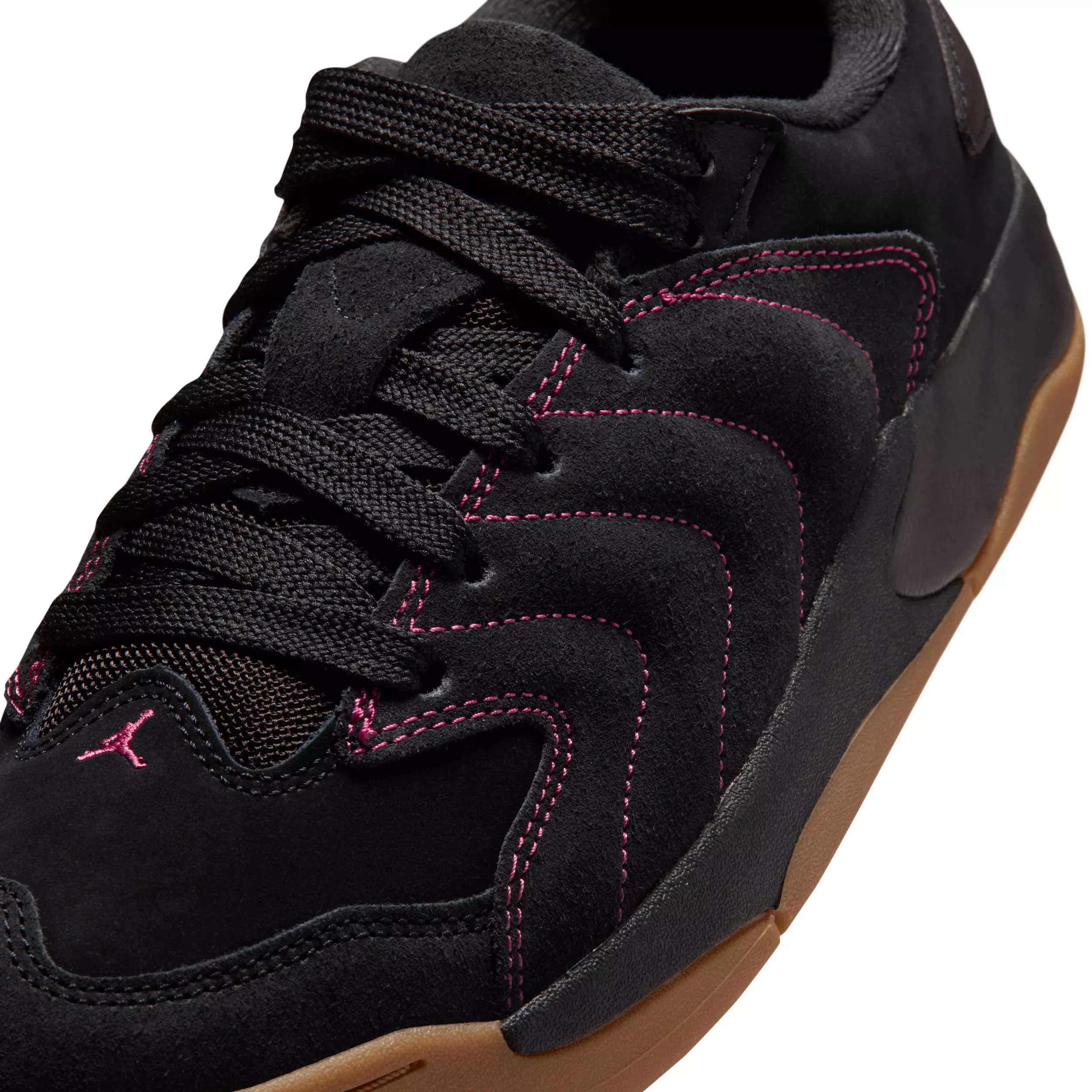 Jordan Session "Black/Pinksicle/Gum Medium Brown/Sweet Beet" Men's Shoe - BLACK/PINKSICLE/MD BROWN/BEET