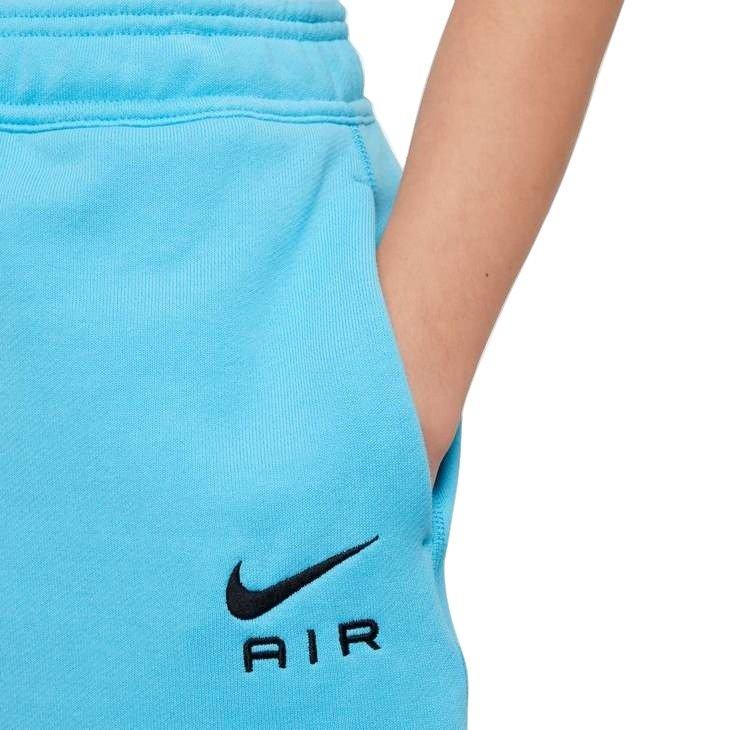 Nike Big Kids' Air French Terry Shorts - Baltic Blue - BALTIC BLUE Thumbnail View 5