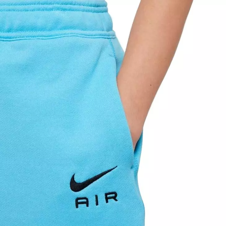 Nike Big Kids' Air French Terry Shorts - Baltic Blue - BALTIC BLUE