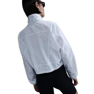 Nike Women's Sportswear Everything Woven Oversized Repel UV Protection Jacket -White/Black