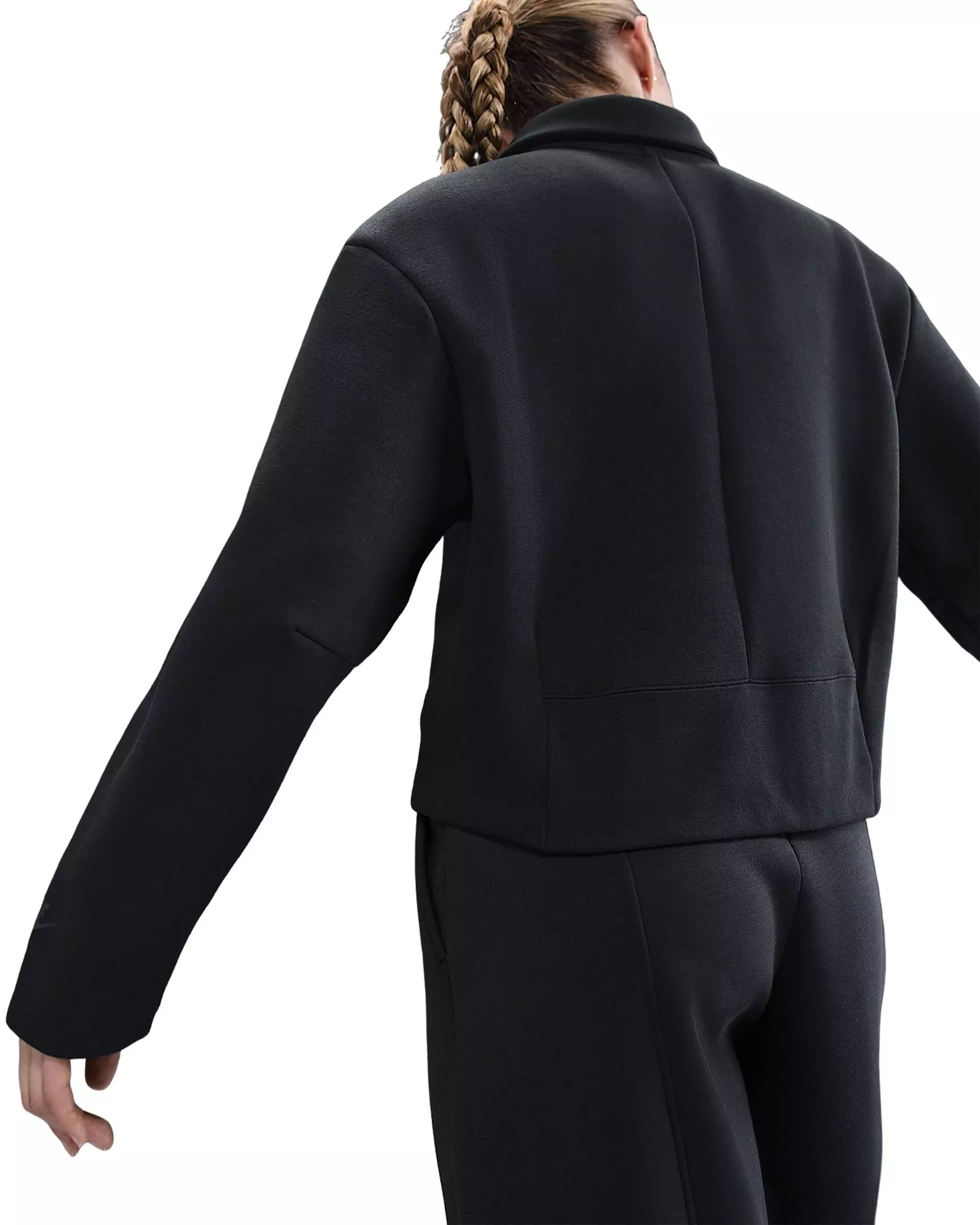 Nike Women's Sportswear Tech Fleece Tailored Jacket - Black - BLACK