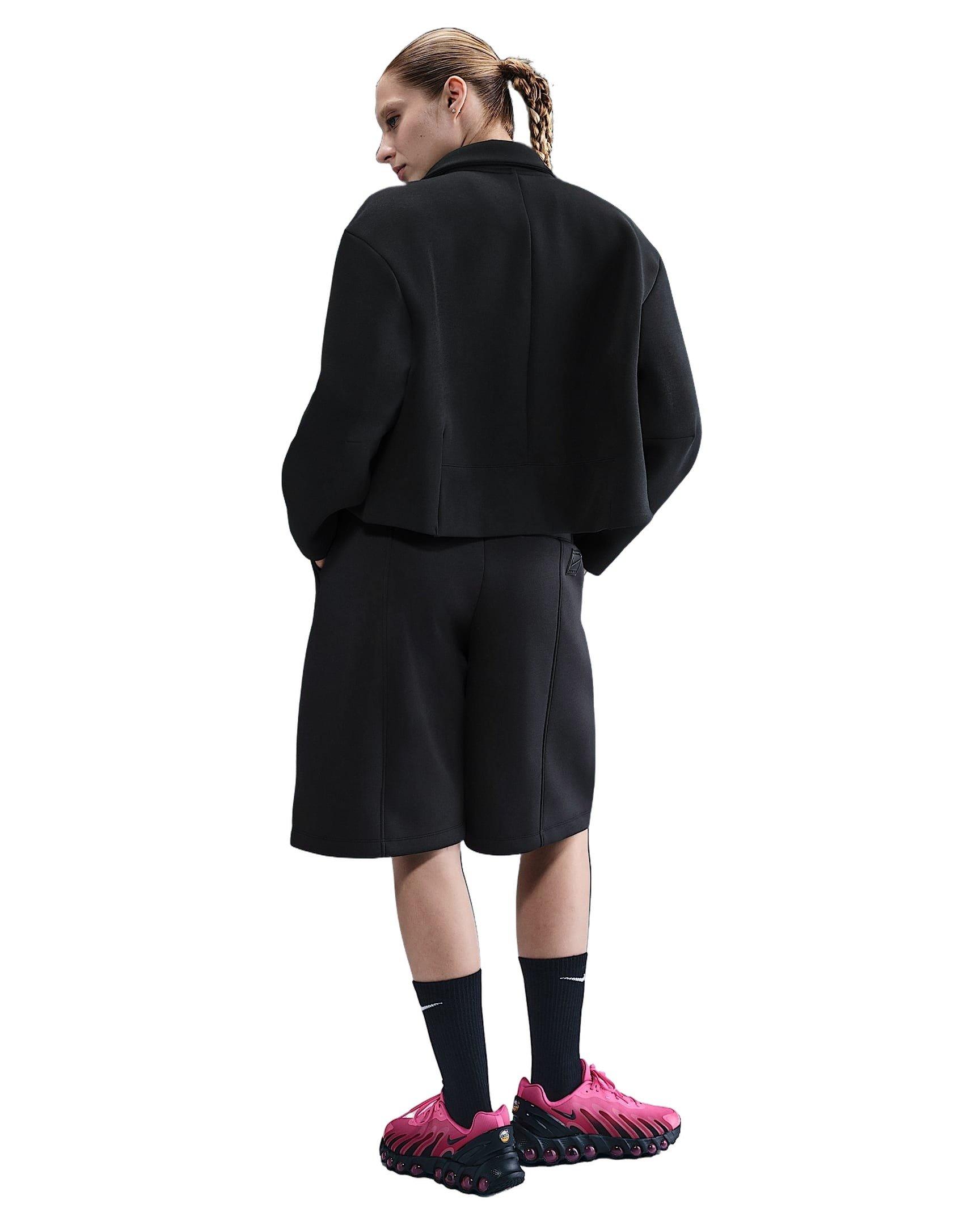 Nike Women's Sportswear Tech Fleece Tailored Jacket - Black - BLACK Thumbnail View 5