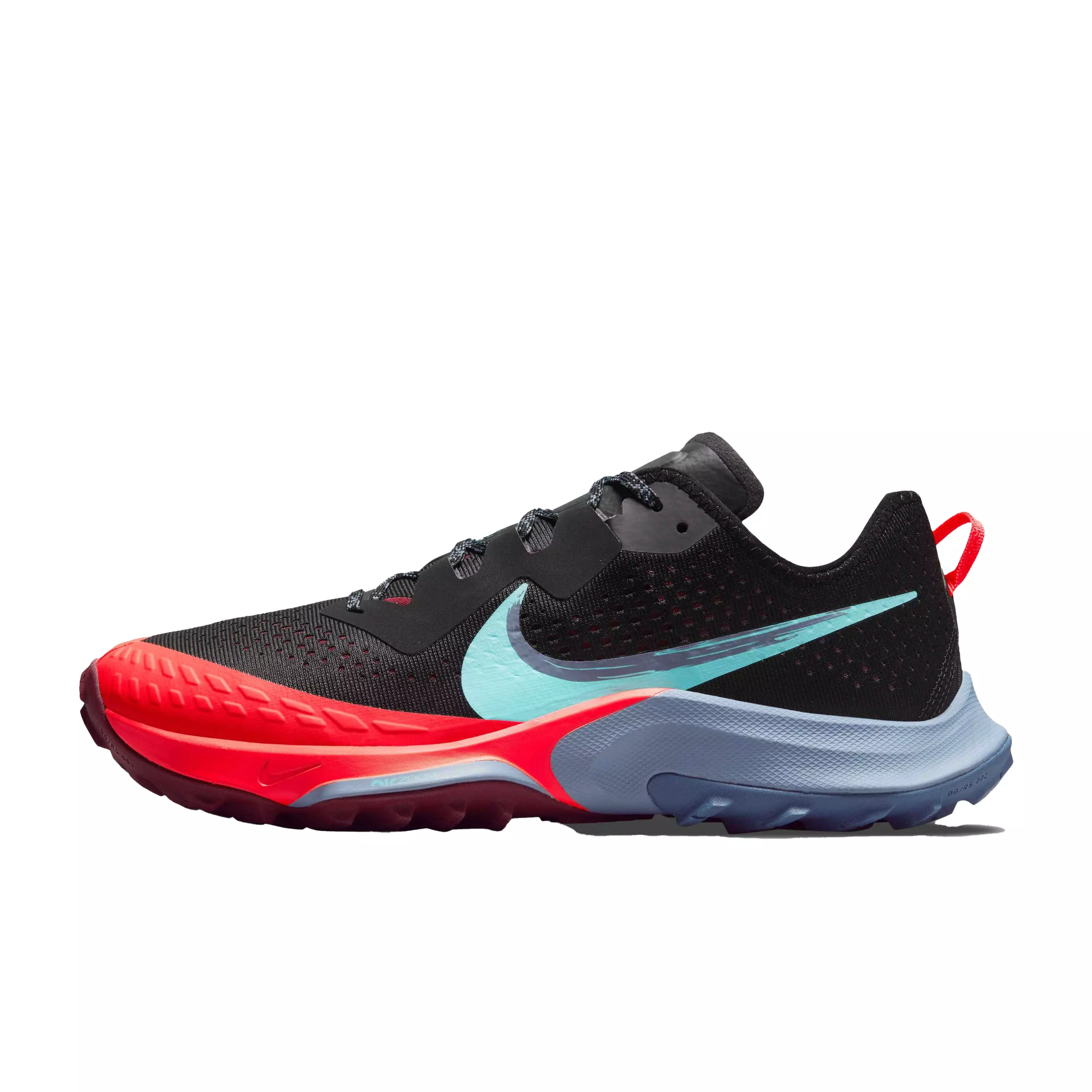 Nike Air Zoom Terra Kiger 7 "Black/Dynamic Turquoise/Dark Beetroot" Men's Running Shoe - BLACK