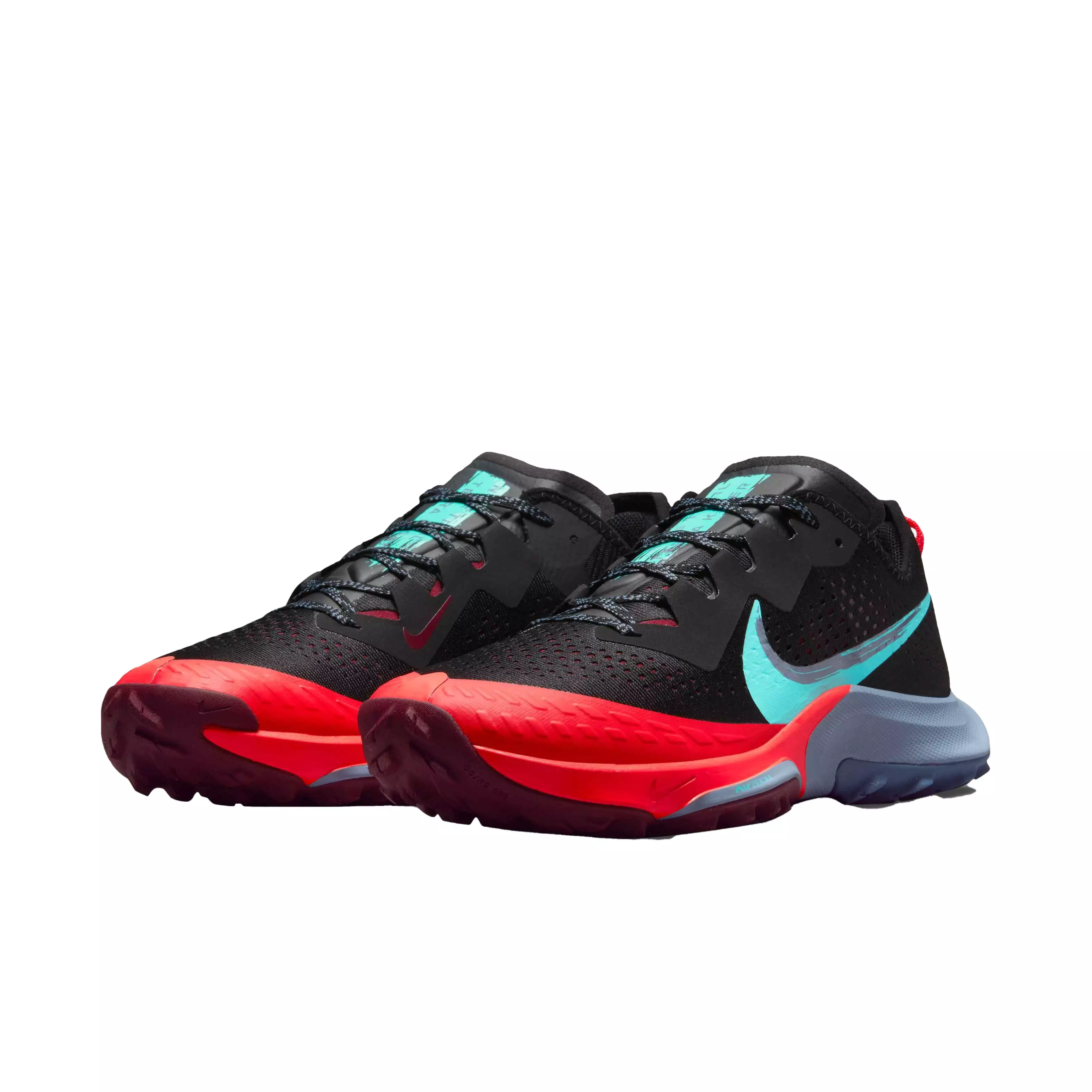 Nike Air Zoom Terra Kiger 7 "Black/Dynamic Turquoise/Dark Beetroot" Men's Running Shoe - BLACK