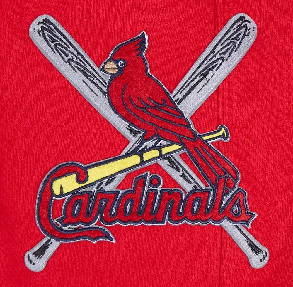 Pro Standard Men's MLB St. Louis Cardinals Mashup Rib Sweatpants - Red/Navy - RED/NAVY