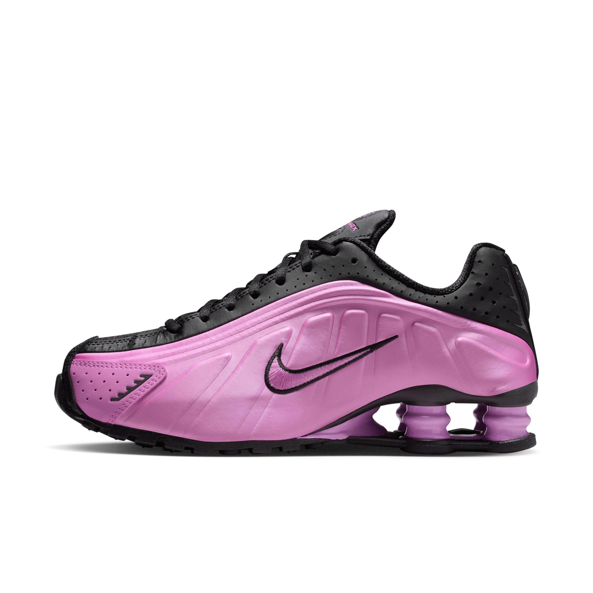 Nike Shox R4 "Black/Light Magenta" Women's Shoe - BLACK/PINK Thumbnail View 2