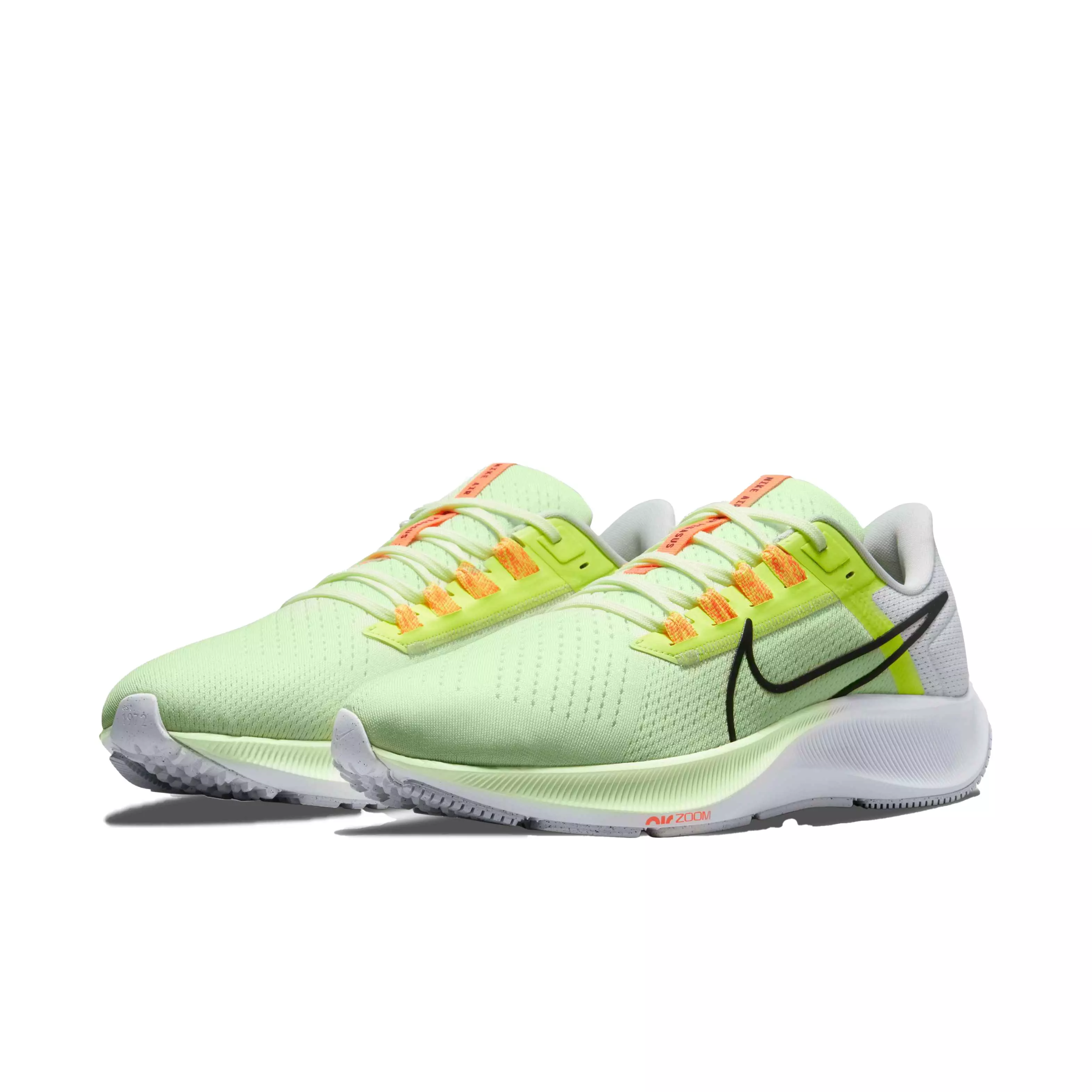 Nike Air Zoom Pegasus 38 "Barely Volt/Black/Volt/Photon Dust" Men's Running Shoe - YELLOW