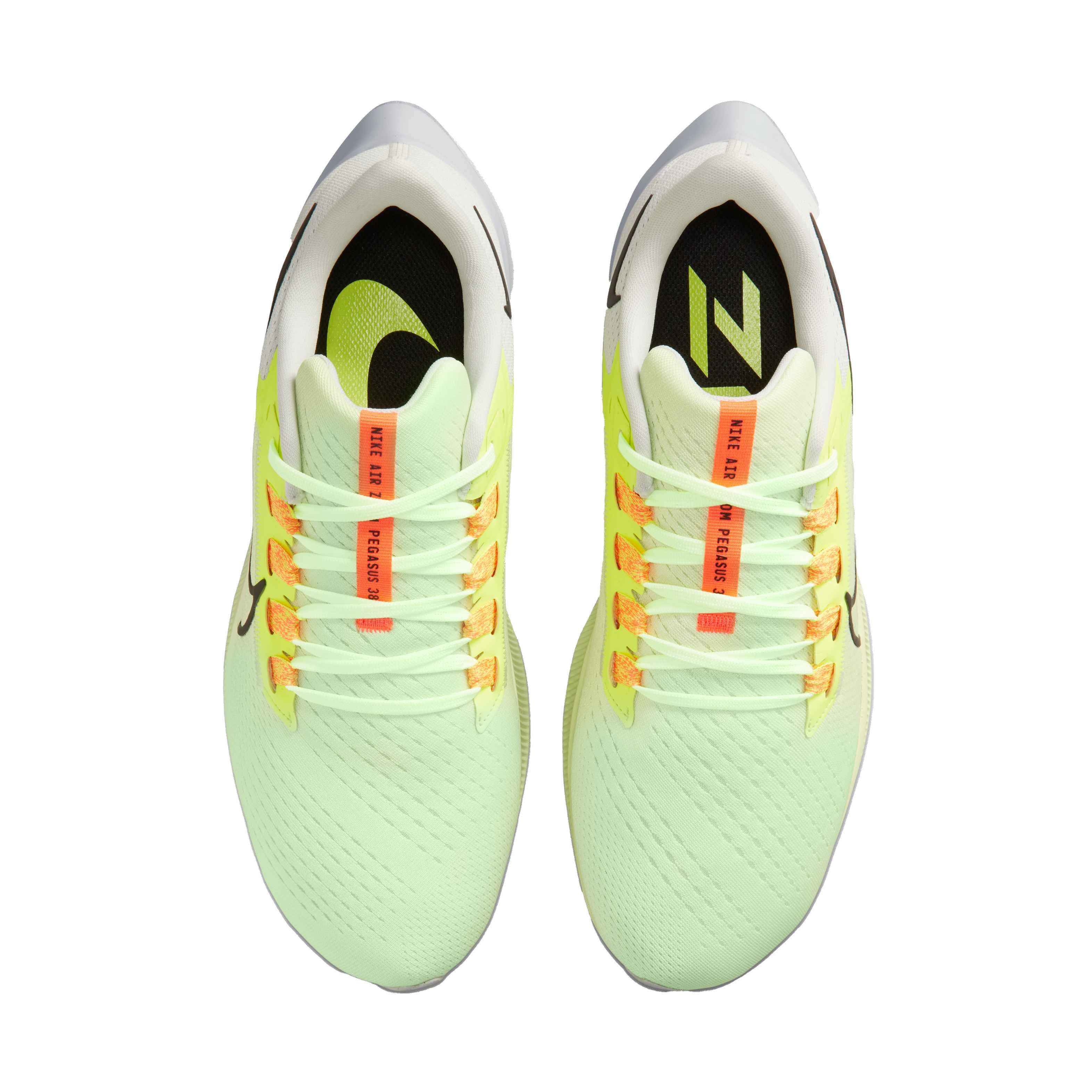 Nike Air Zoom Pegasus 38 "Barely Volt/Black/Volt/Photon Dust" Men's Running Shoe - YELLOW Thumbnail View 4