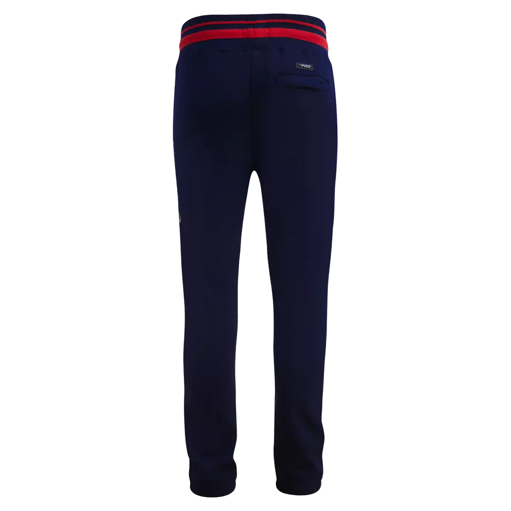 Pro Standard Men's MLB St. Louis Cardinals Retro Mashup Rib Sweatpants - Navy/Red - NAVY/RED