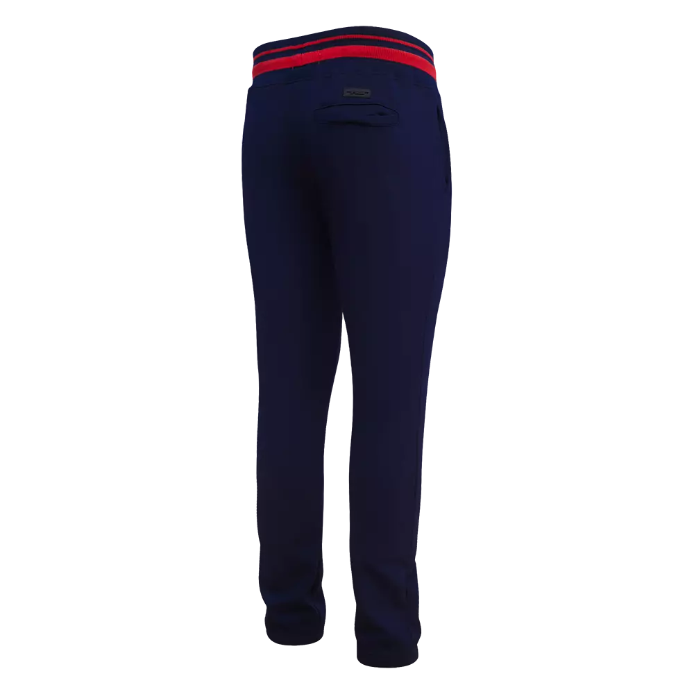 Pro Standard Men's MLB St. Louis Cardinals Retro Mashup Rib Sweatpants - Navy/Red - NAVY/RED