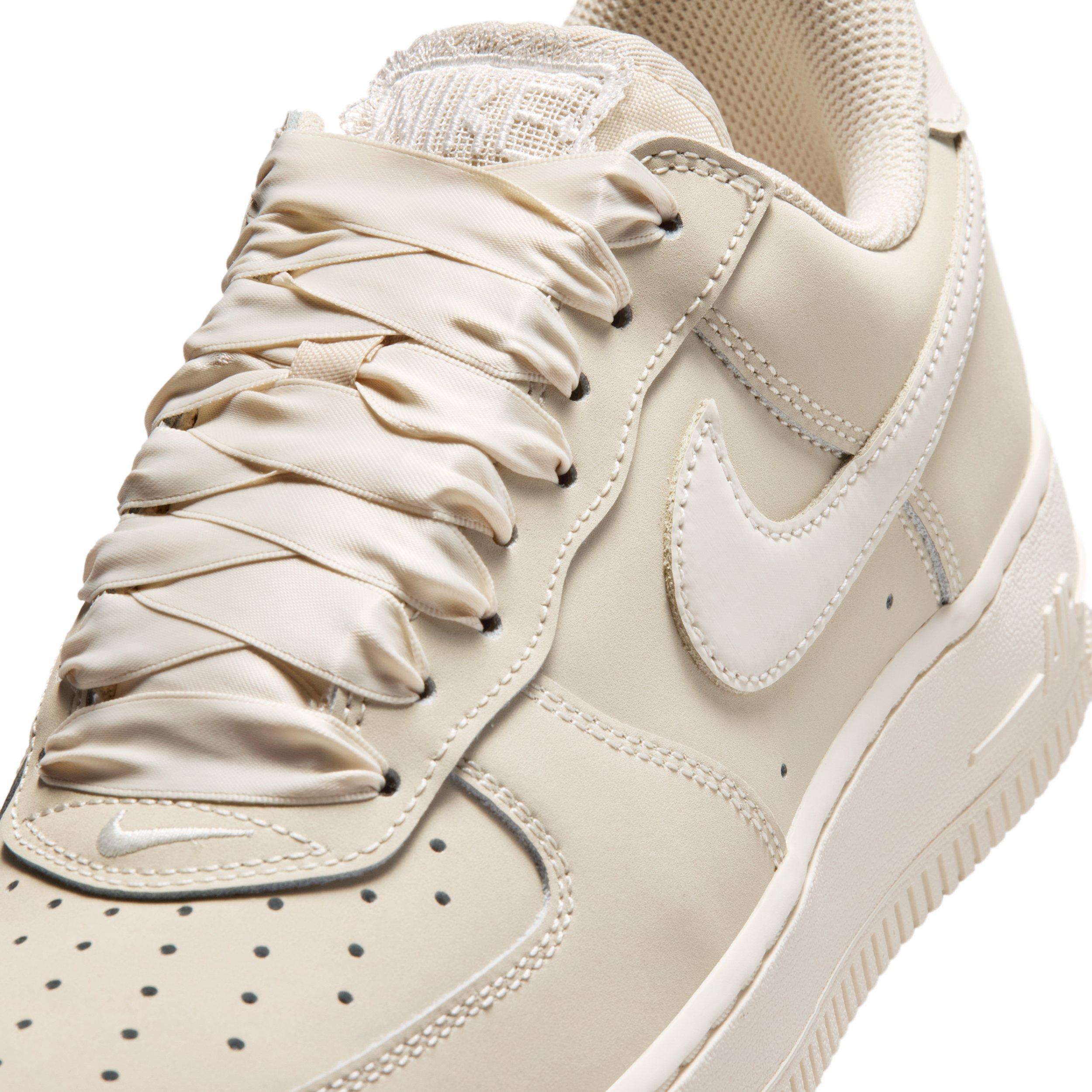 Nike Air Force 1 Retro Premium "Oatmeal/Oatmeal/Pale Ivory" Women's Shoe - OATMEAL/OATMEAL/IVORY Thumbnail View 7