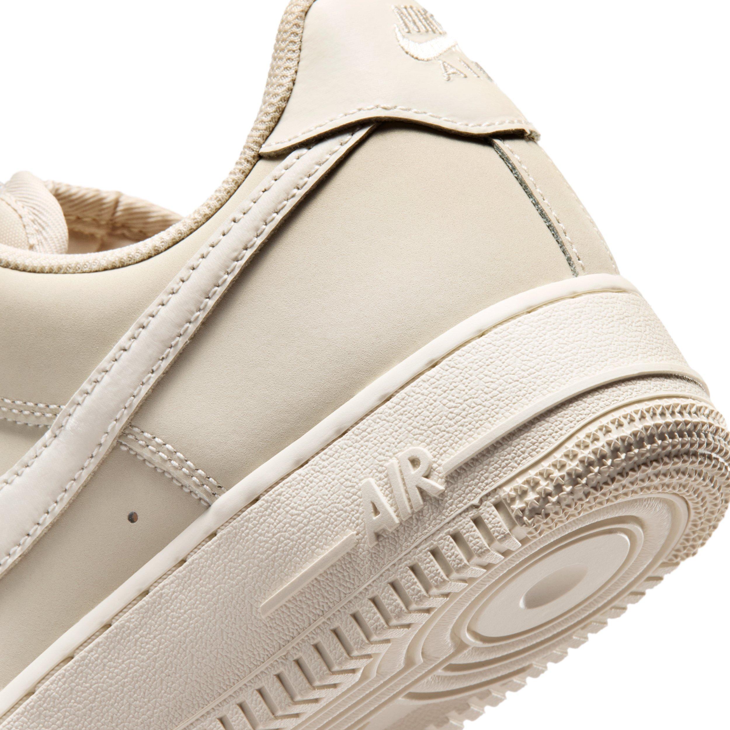 Nike Air Force 1 Retro Premium "Oatmeal/Oatmeal/Pale Ivory" Women's Shoe - OATMEAL/OATMEAL/IVORY Thumbnail View 8