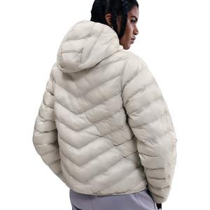Nike Women's Sportswear Windpuffer Therma-FIT Hooded Puffer -Lt Bone