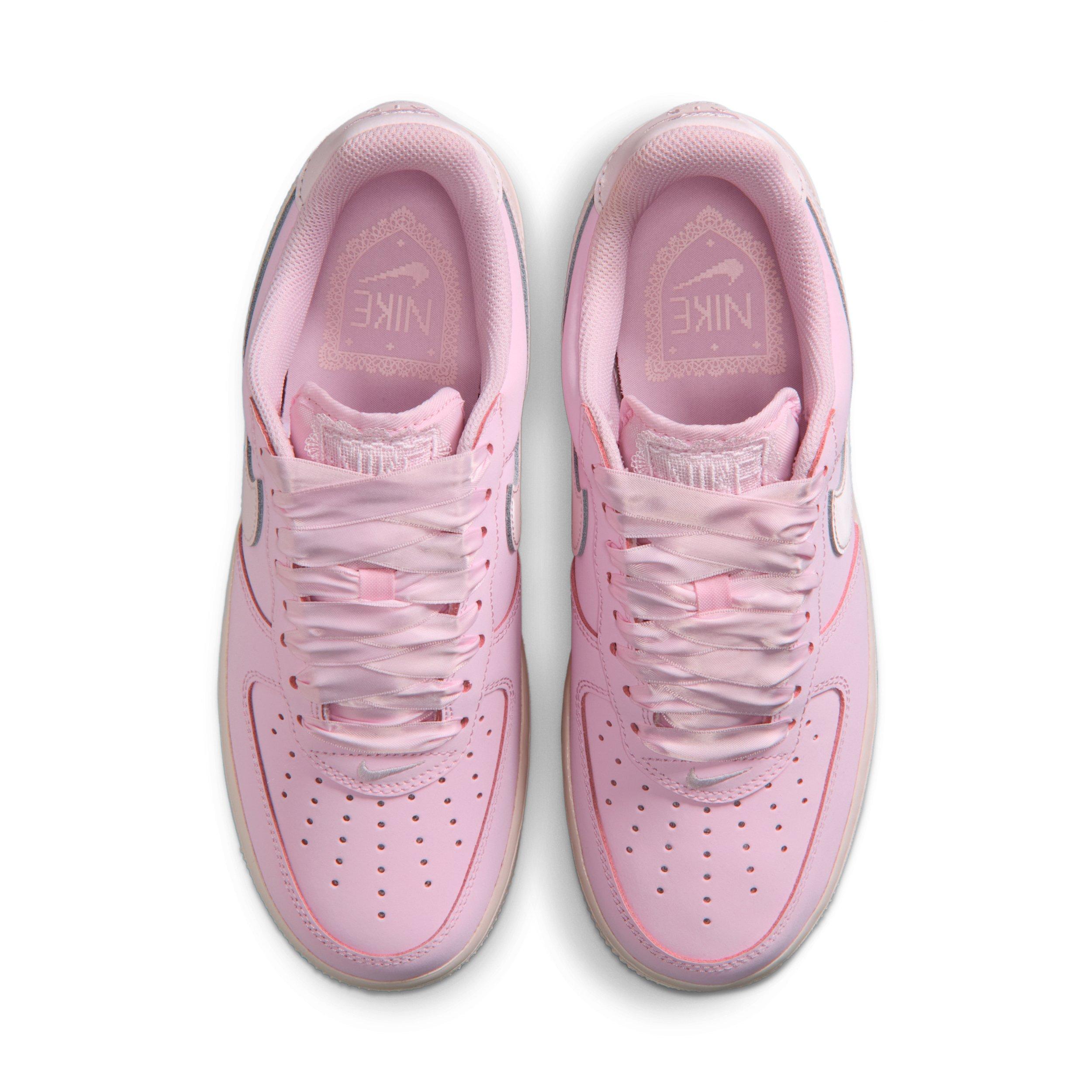 Nike Air Force 1 Retro Premium "Pink Foam/Pink Foam/Pearl Pink" Women's Shoe - PINK/PINK/PINK Thumbnail View 4