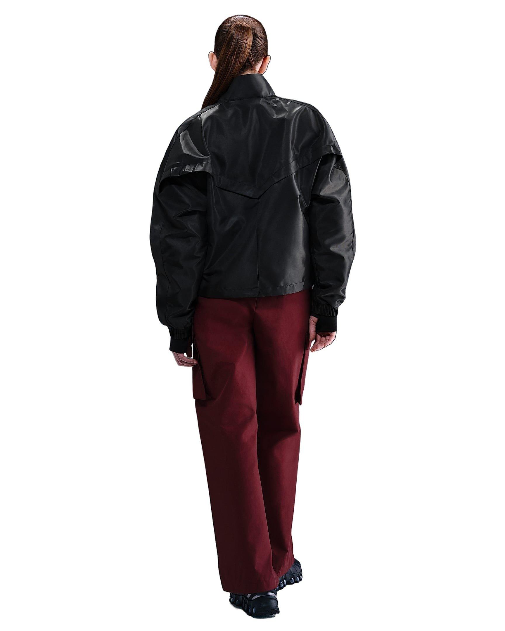 Nike Women's Sportswear Shine Windrunner Jacket - Black - BLACK Thumbnail View 6