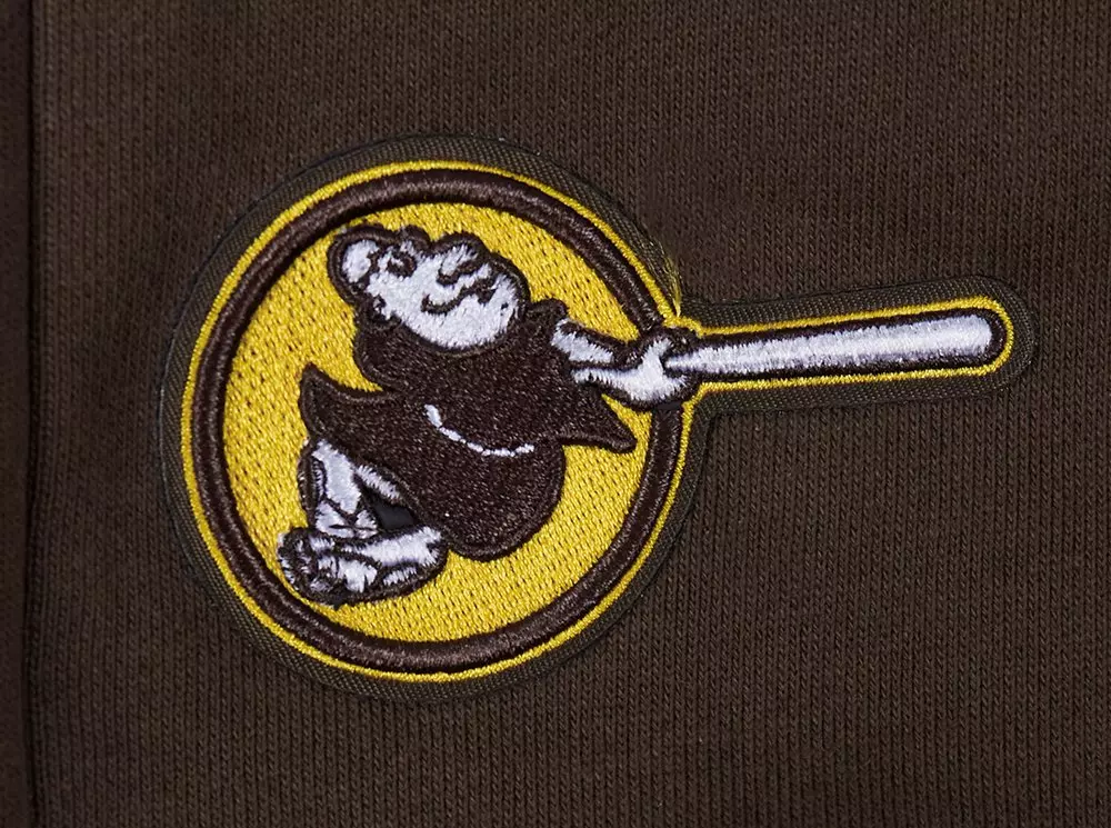 Pro Standard Men's MLB San Diego Padres Mashup Rib Sweatpants - Brown - BROWN