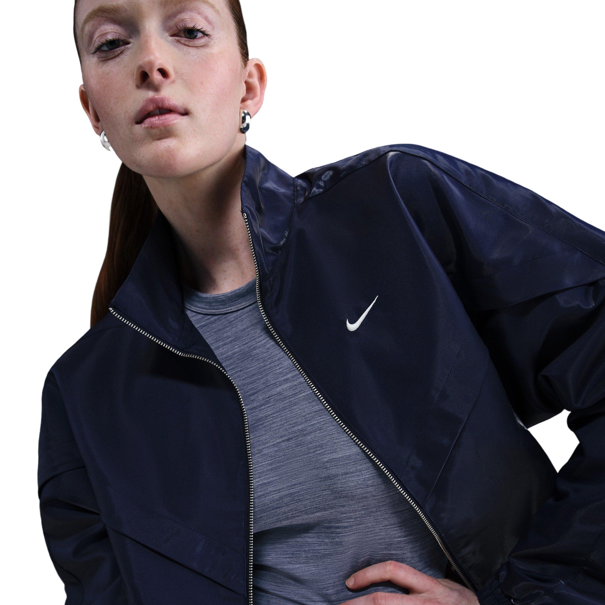 Nike Women's Sportswear Windrunner Jacket -Navy - NAVY Thumbnail View 3