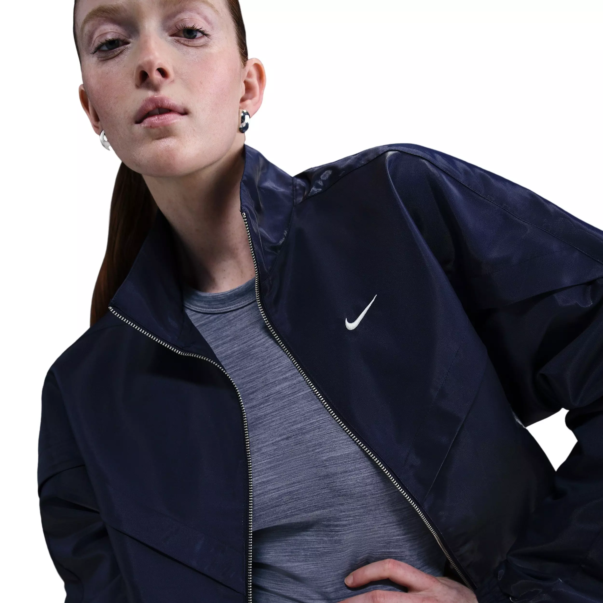 Nike Women's Sportswear Windrunner Jacket -Navy - NAVY