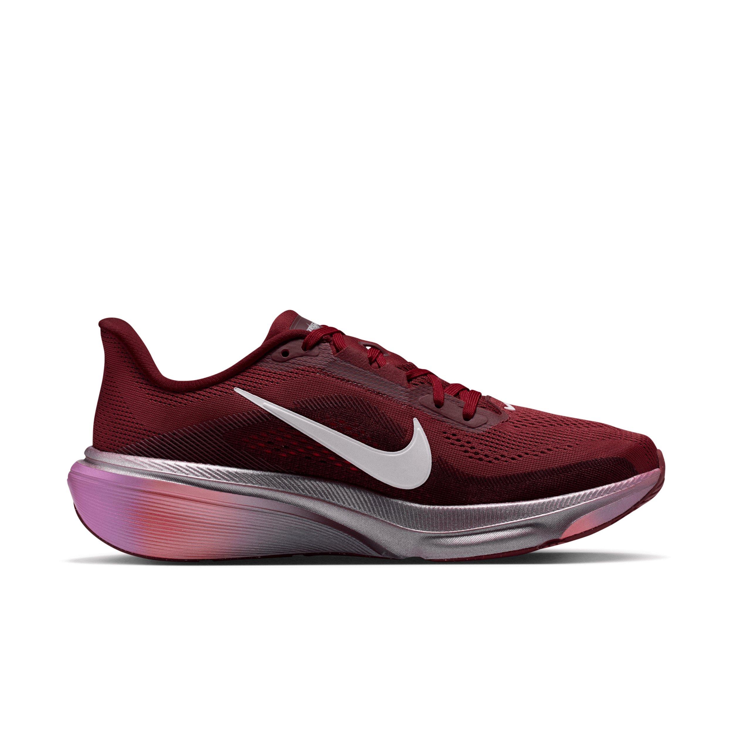 Nike Pegasus 42 SE "Team Red/Atomic Pink/Bordeaux/Barely Green" Women's Running Shoe - RED/PINK Thumbnail View 1