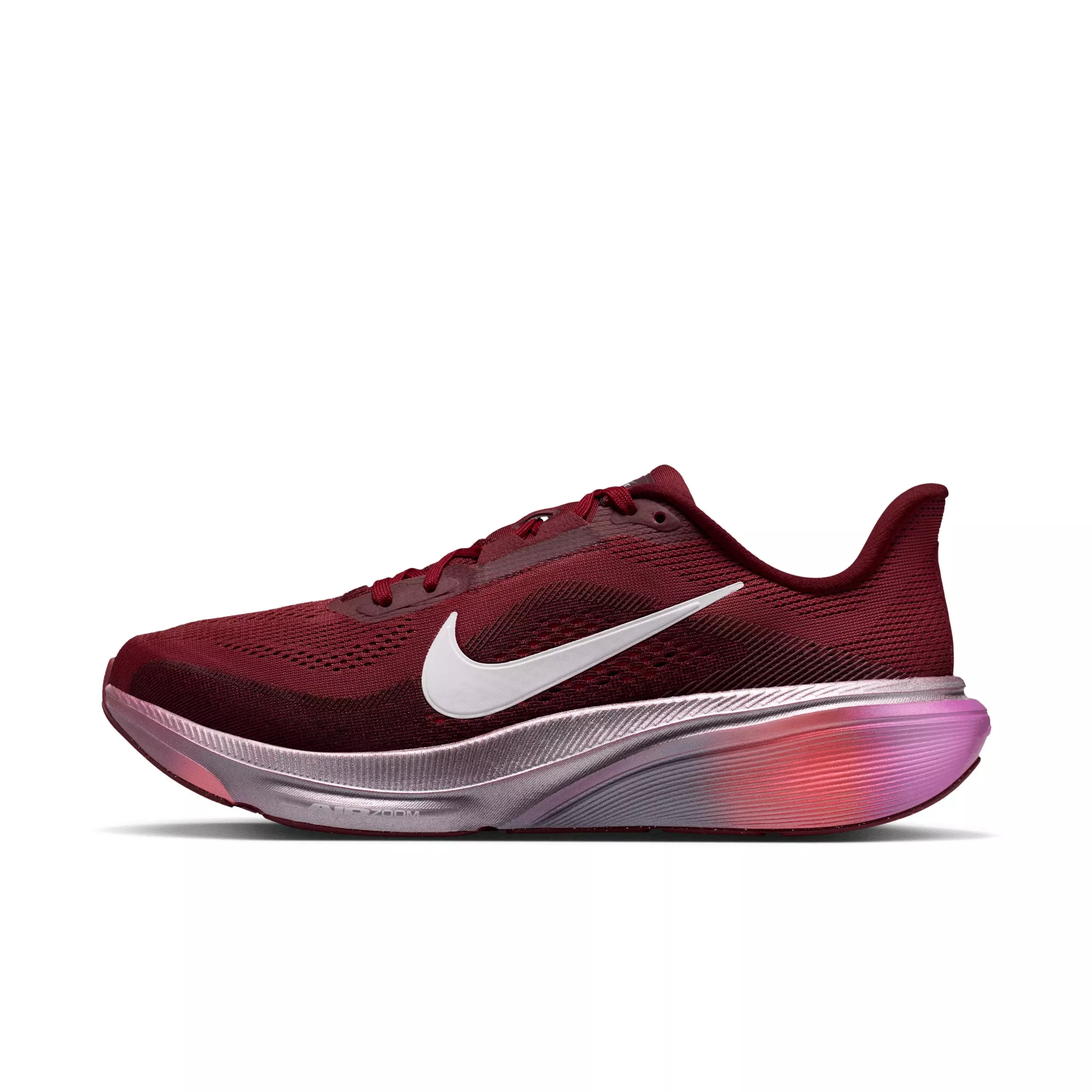 Nike Pegasus 42 SE "Team Red/Atomic Pink/Bordeaux/Barely Green" Women's Running Shoe - RED/PINK