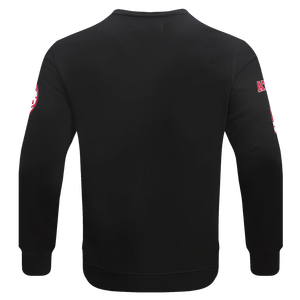 Pro Standard Men's NBA Atlanta Hawks Old English Crewneck -Black
