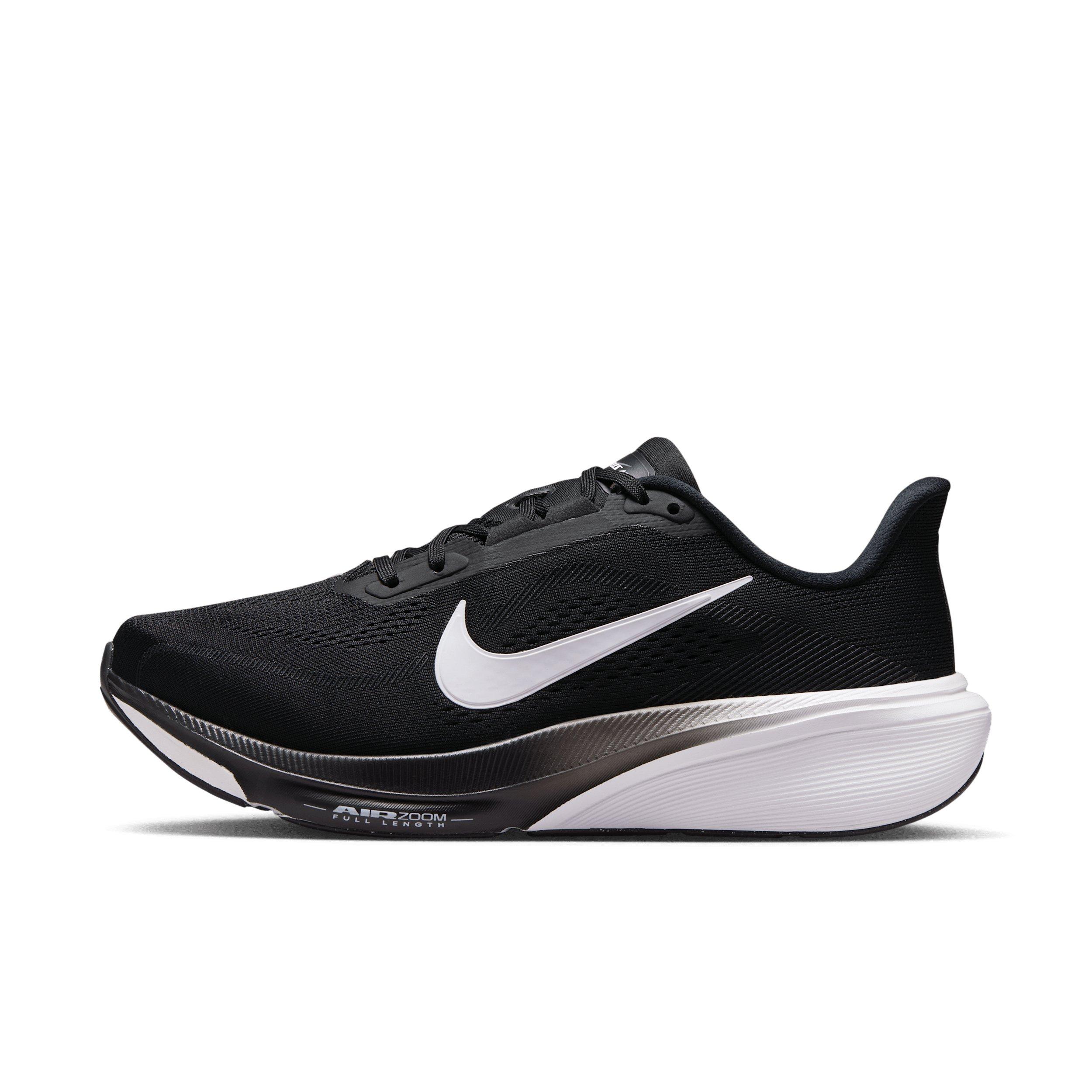 Nike Pegasus 42 "Black/Iron Grey/White" Women's Wide Running Shoe - BLACK/GREY/WHITE Thumbnail View 2
