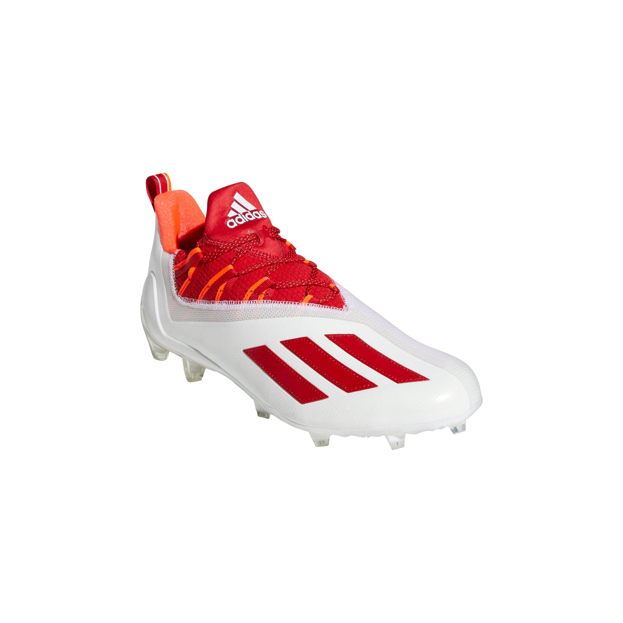 Red high top football on sale cleats