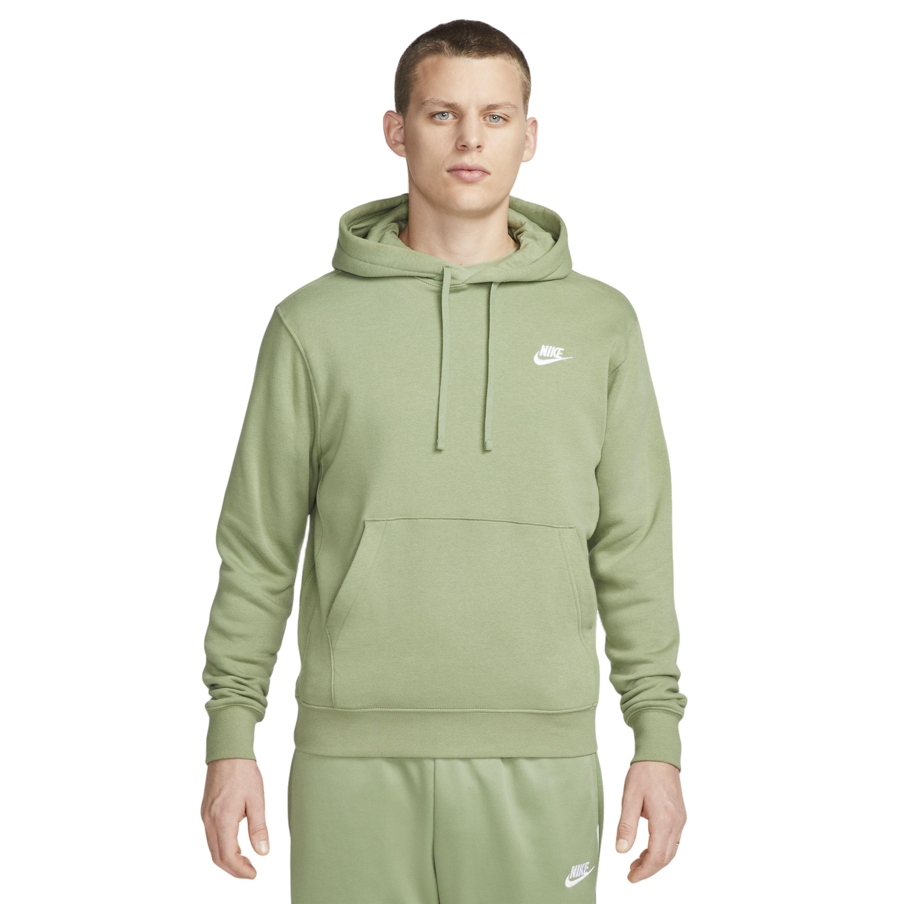 Nike Men's Sportswear Club Pullover BB Hoodie-Green - GREEN Thumbnail View 1