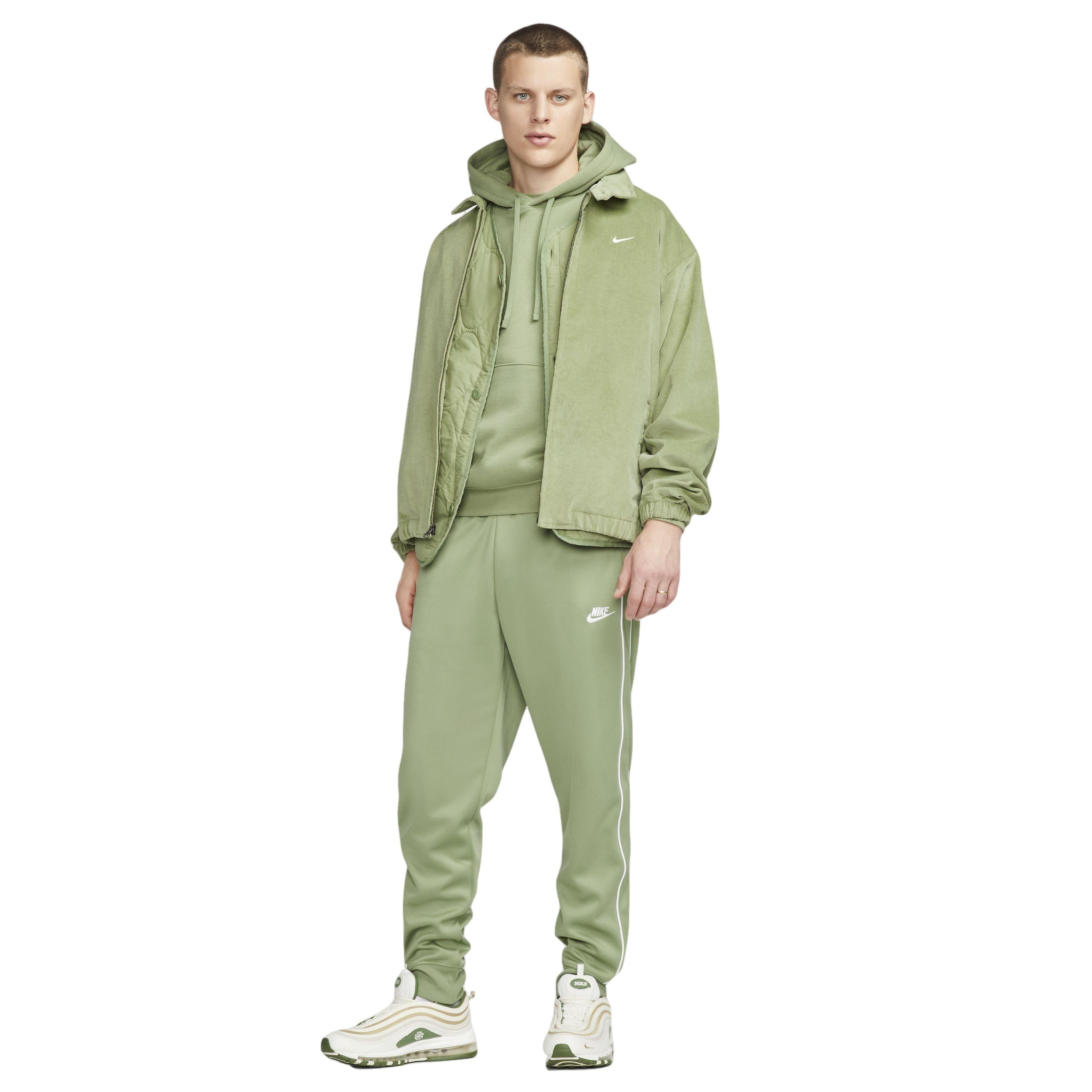 Nike Men's Sportswear Club Pullover BB Hoodie-Green - GREEN Thumbnail View 5