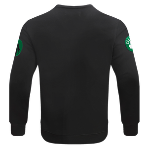 Pro Standard Men's NBA Boston Celtics Old English Crewneck -Black
