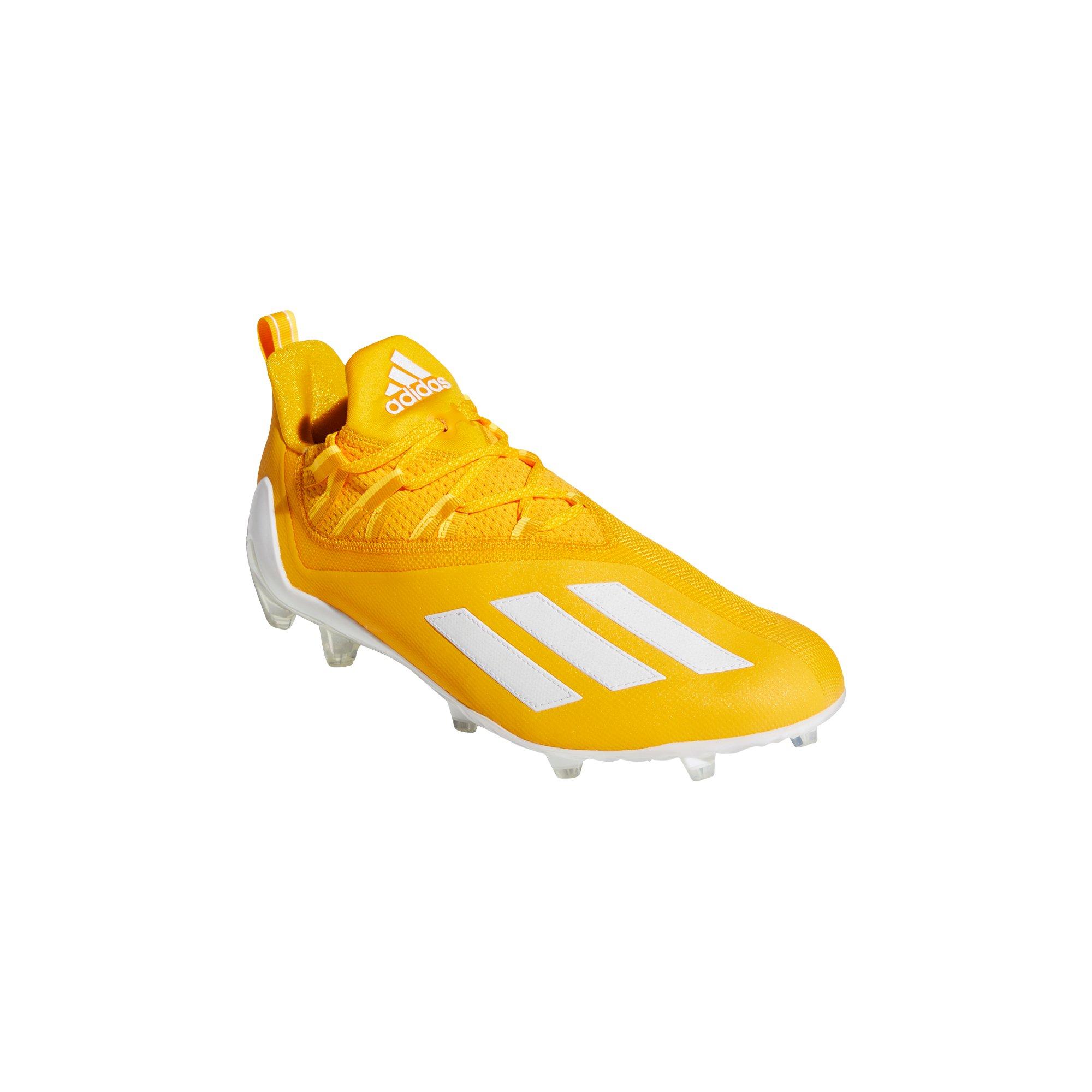 Yellow adidas hot sale football cleats