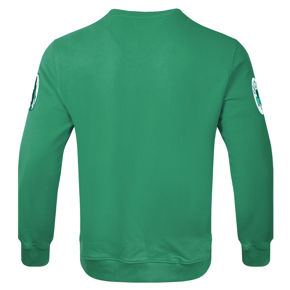 Pro Standard Men's NBA Boston Celtics Old English Crewneck -Green - GREEN Thumbnail View 2