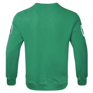 Pro Standard Men's NBA Boston Celtics Old English Crewneck -Green