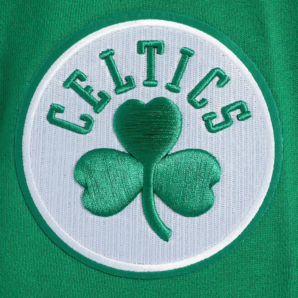 Pro Standard Men's NBA Boston Celtics Old English Crewneck - Green - GREEN